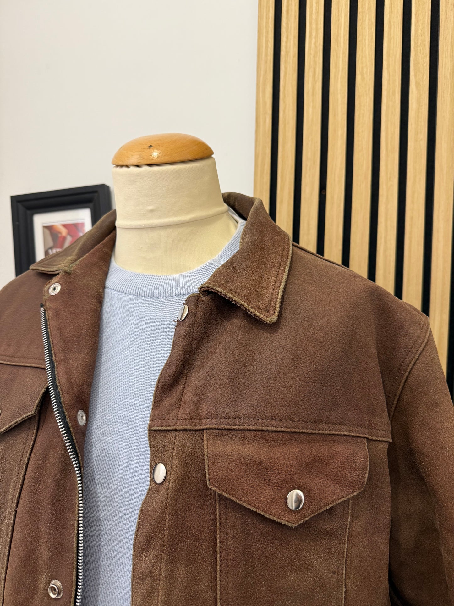 Giacca in Vera Pelle unisex Trapuntata