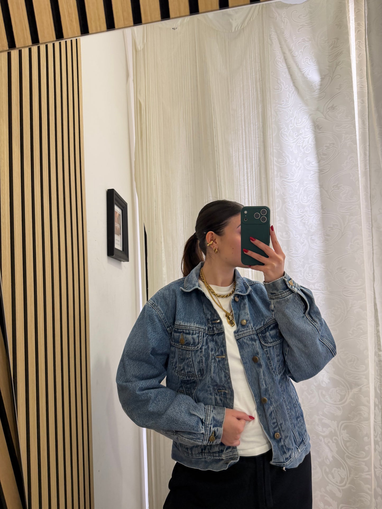 Wrangler Sport — Giacca di Jeans Imbottita in Sherpa | Unisex Vintage