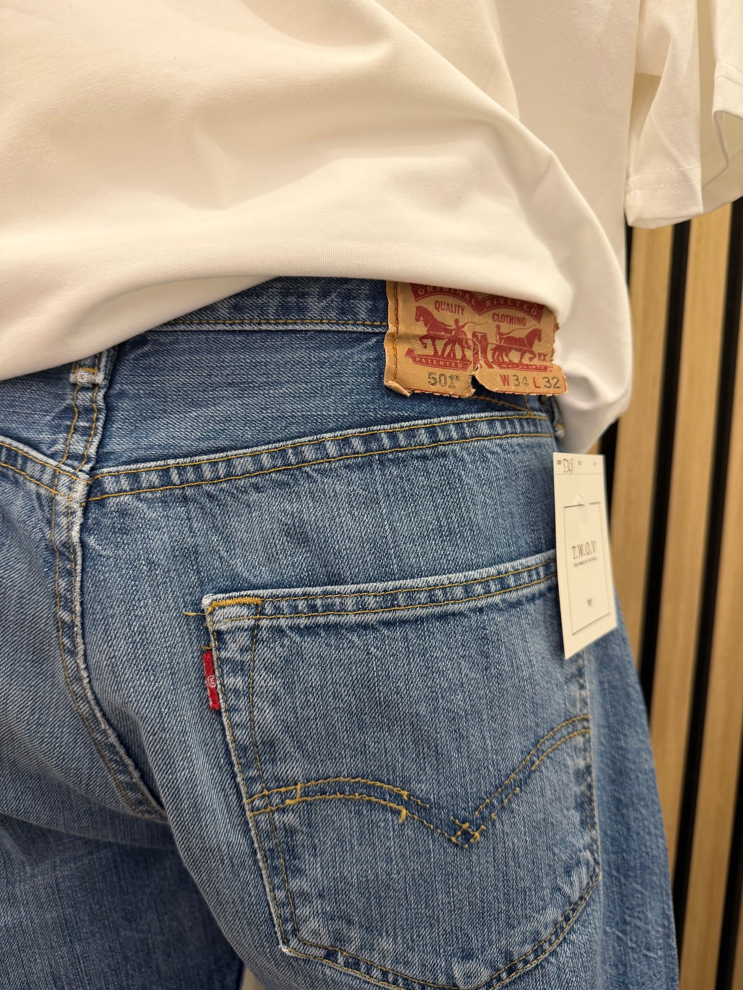 Bermuda shorts vintage Levi's 501 46/48IT
