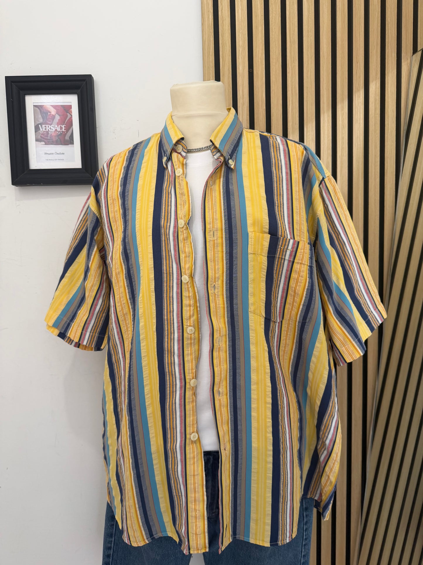 Camicia Vintage a fantasia XL