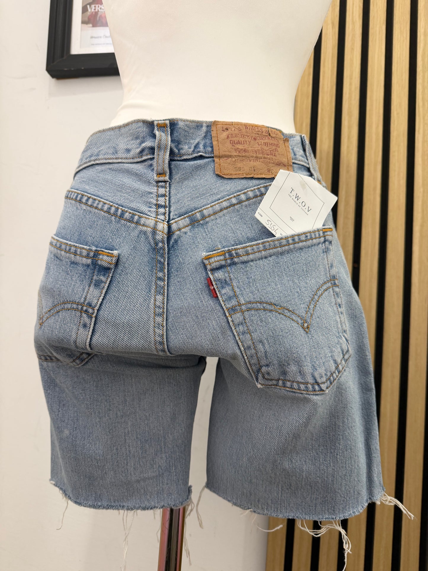 Short vintage Levi's 595 36/38IT donna (leggere misure)