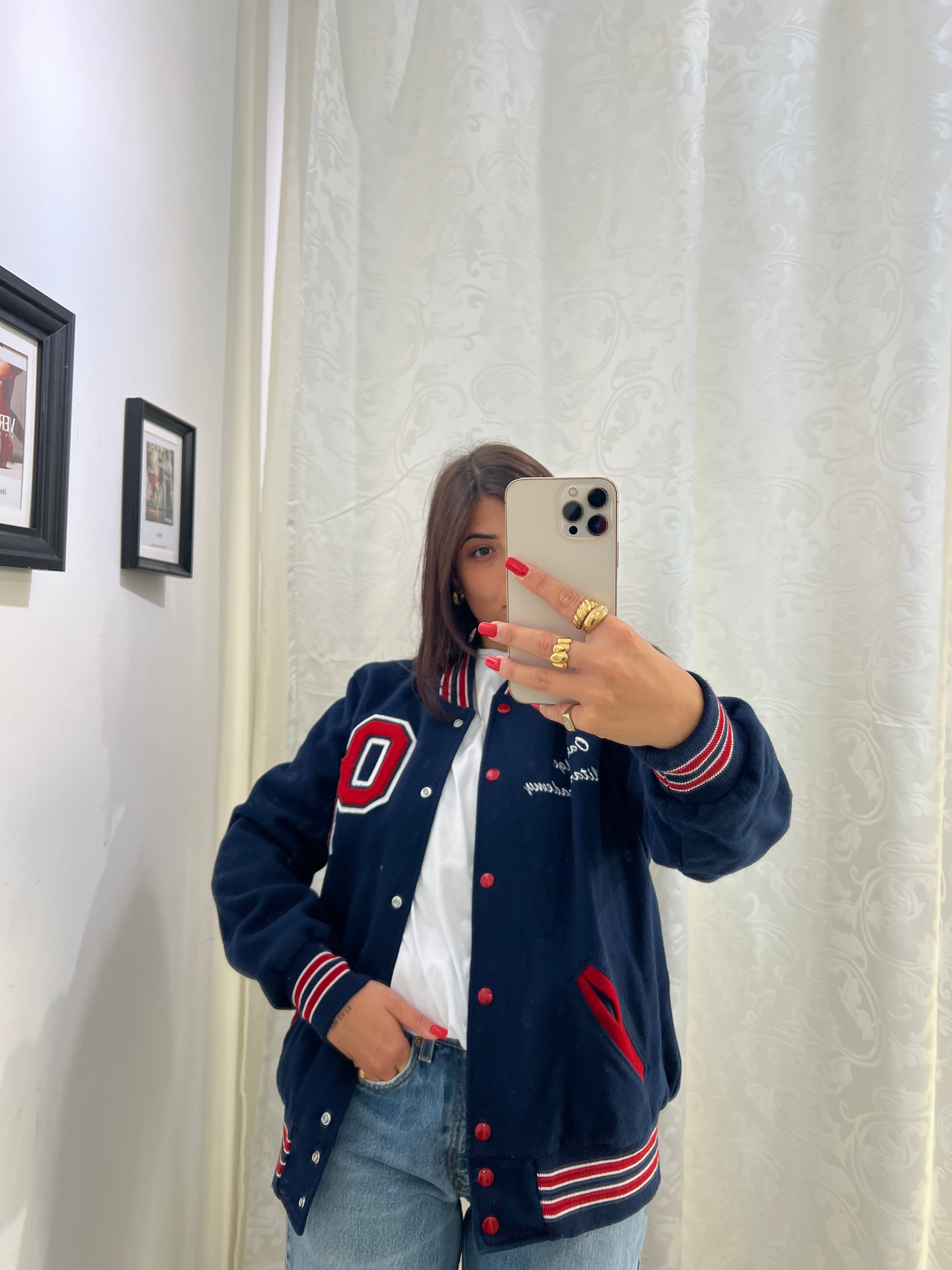 Varsity Jacket Military Accademy Unisex