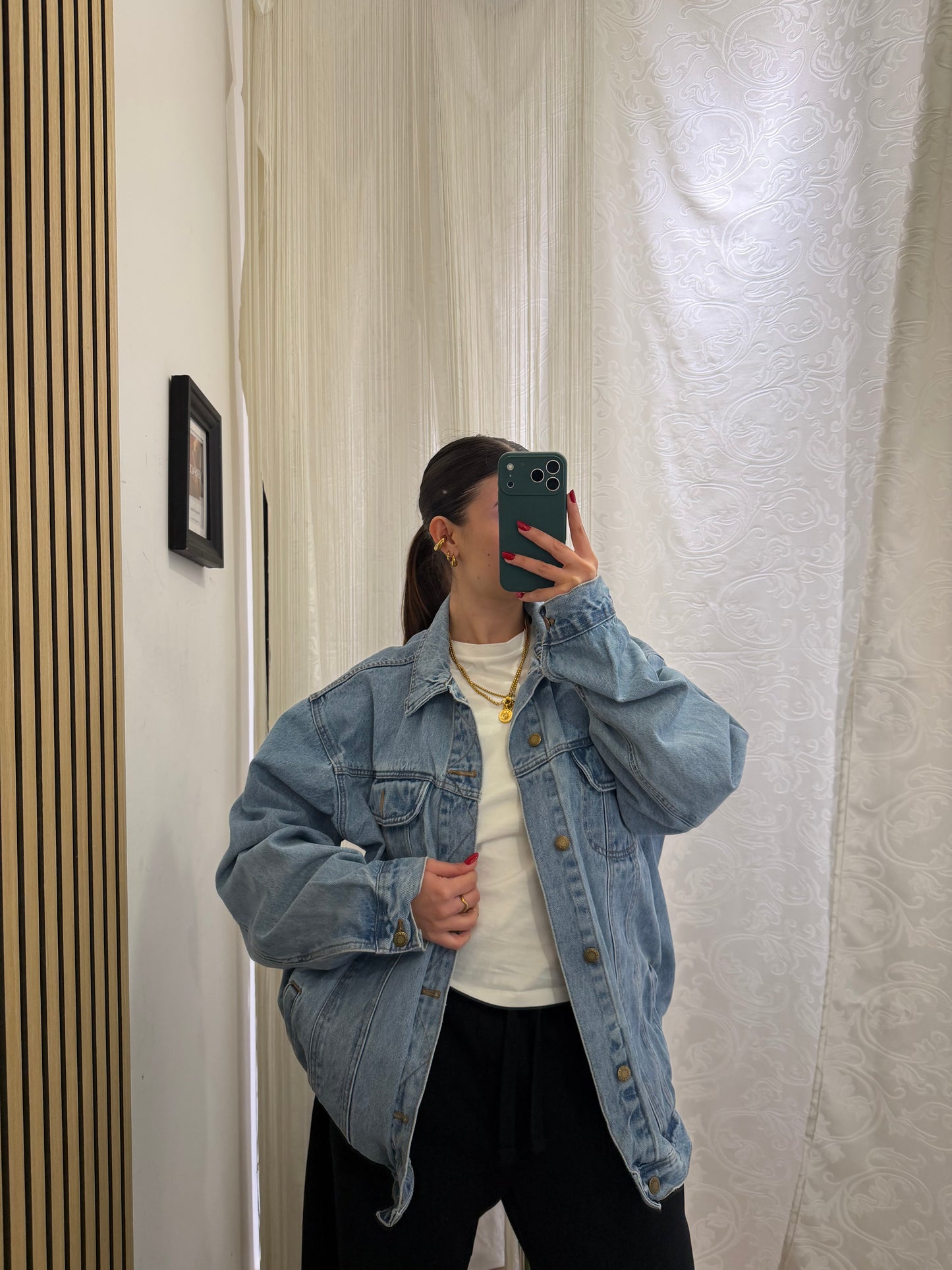 Wrangler Rugged Wear Denim Jacket – Light Wash Unisex Oversize