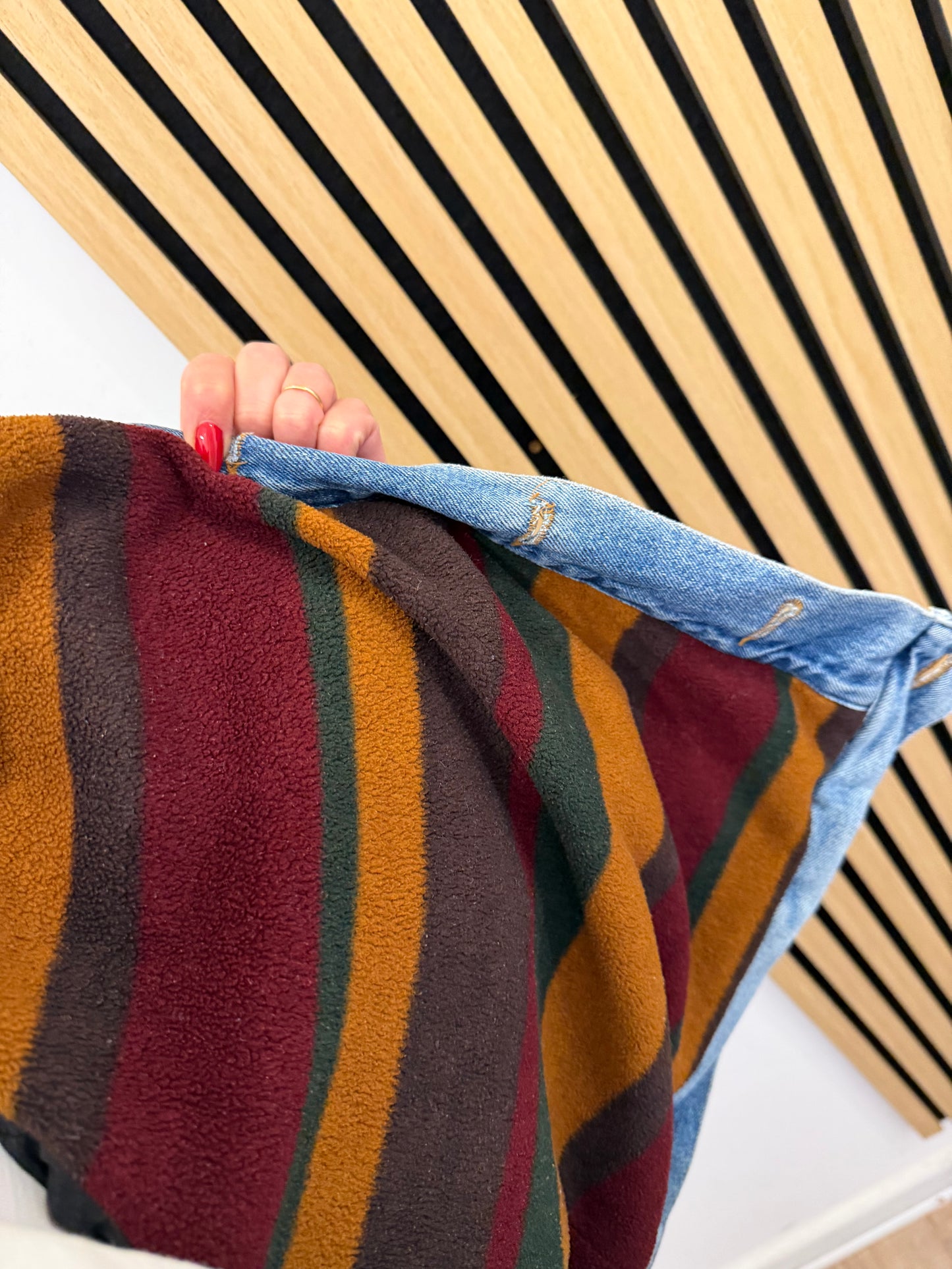 Woolrich Denim Jacket – Fodera in Lana / Unisex