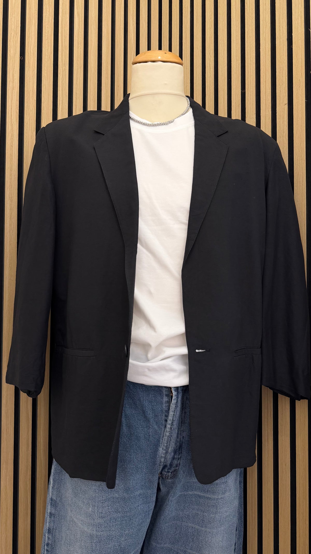 Blazer Nero Elegante / Casual – Taglia 46