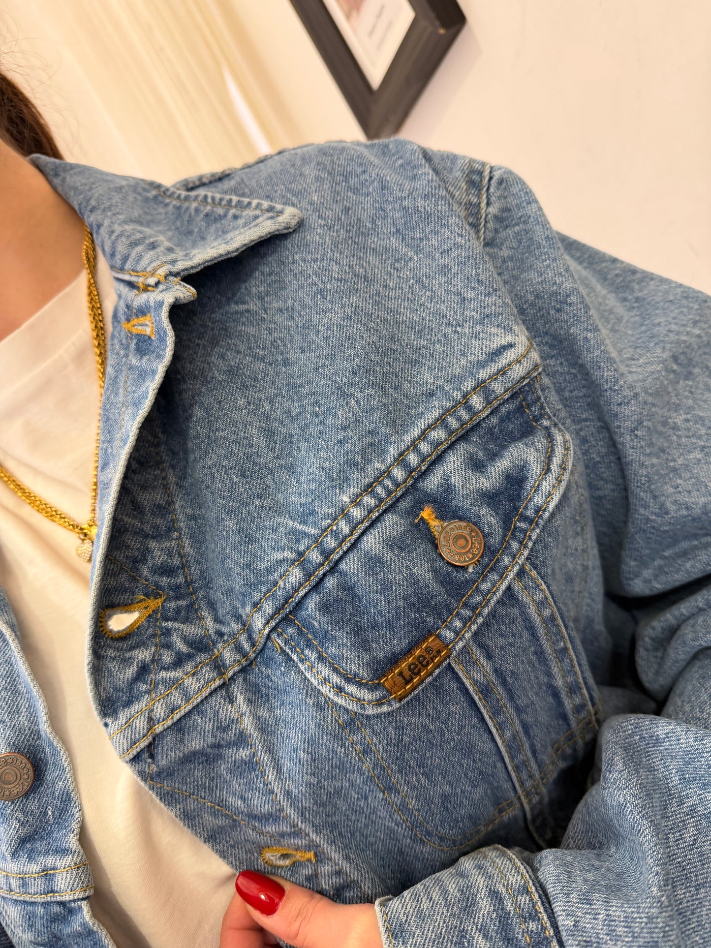 Lee Authentic Jacket – Vintage Denim Unisex
