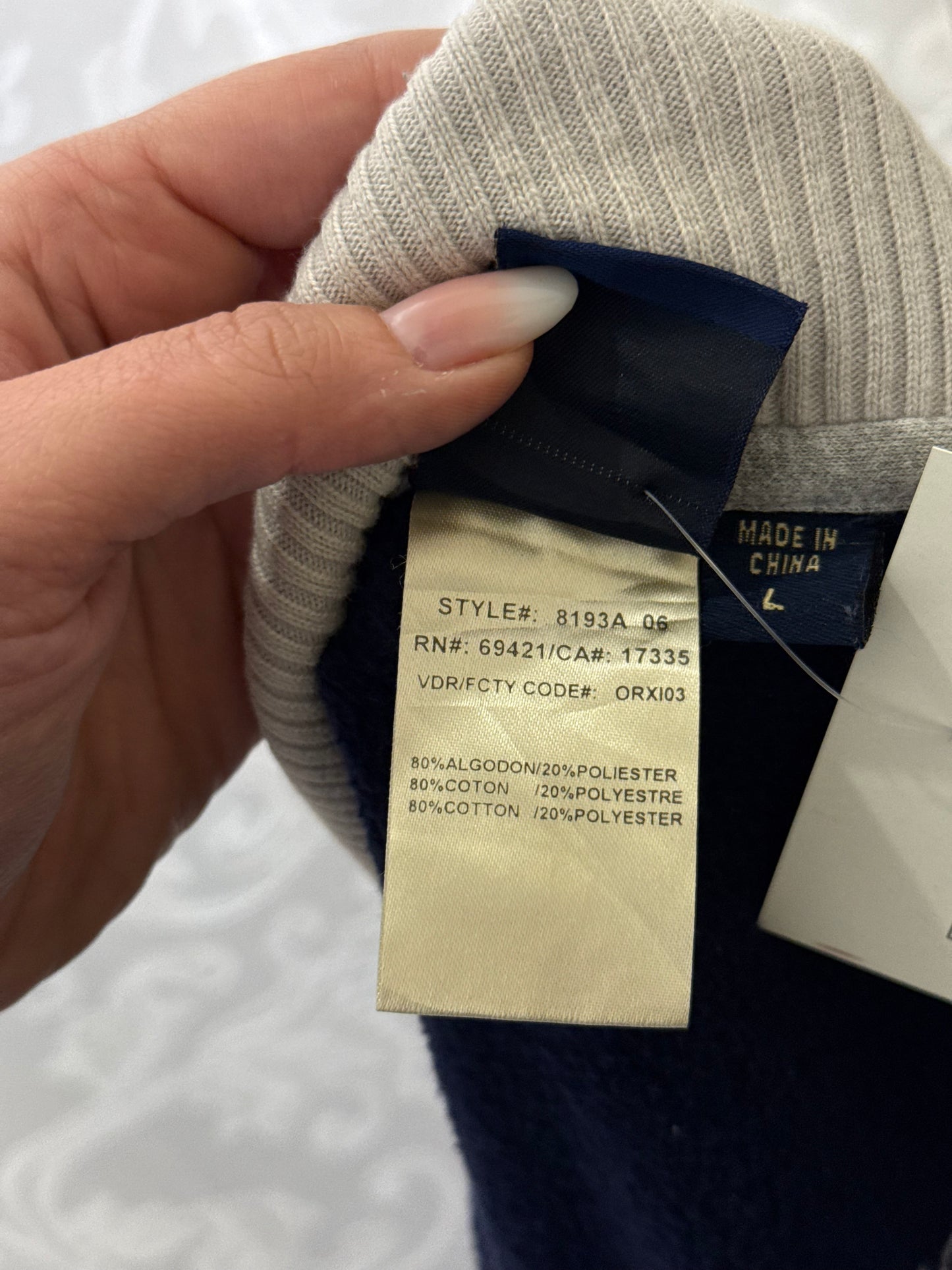 Felpa Vintage New England Patriots – Reebok NFL Classic