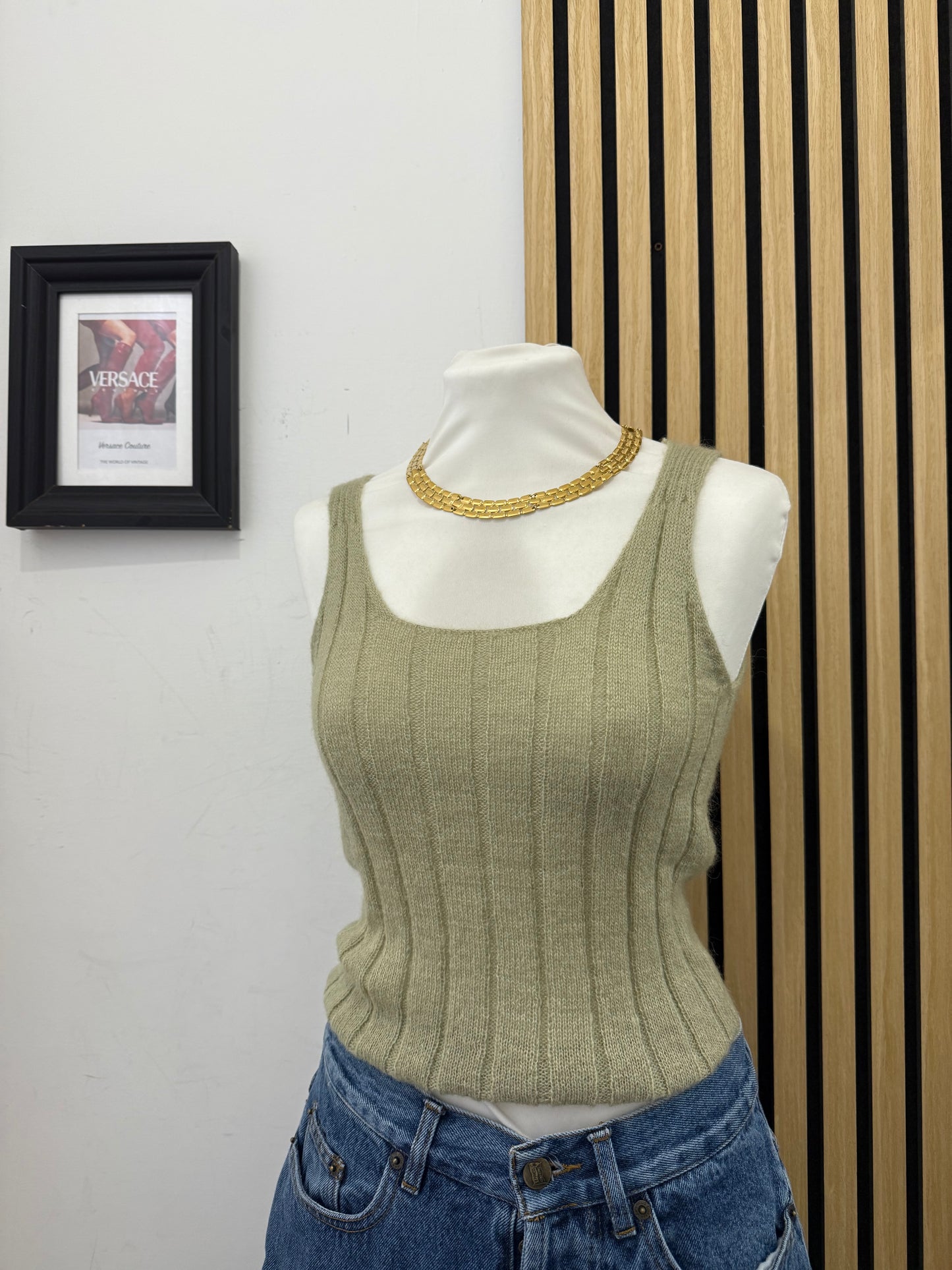 Top vintage nuovo con cartellino