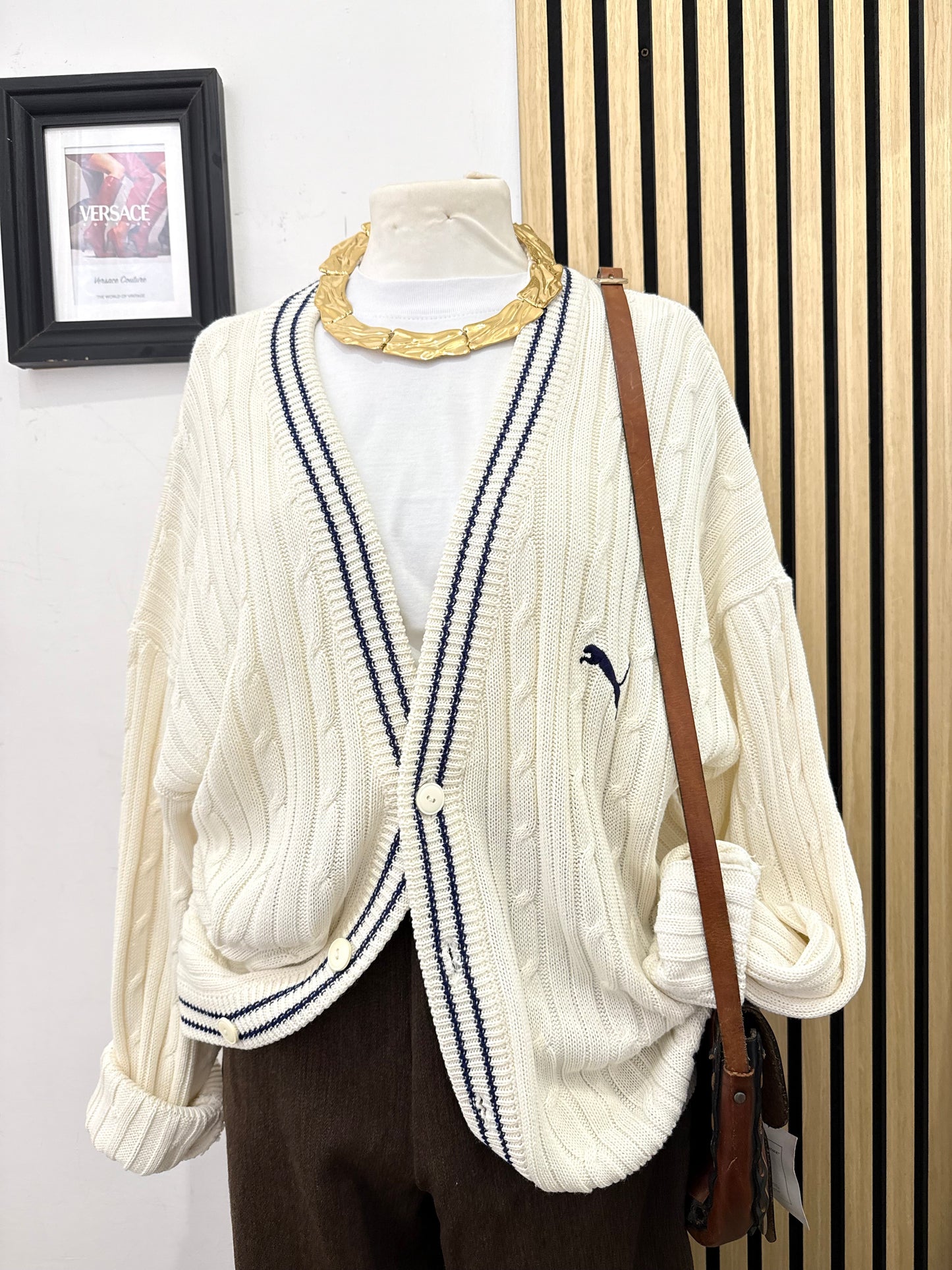 Cardigan Puma vintage unisex