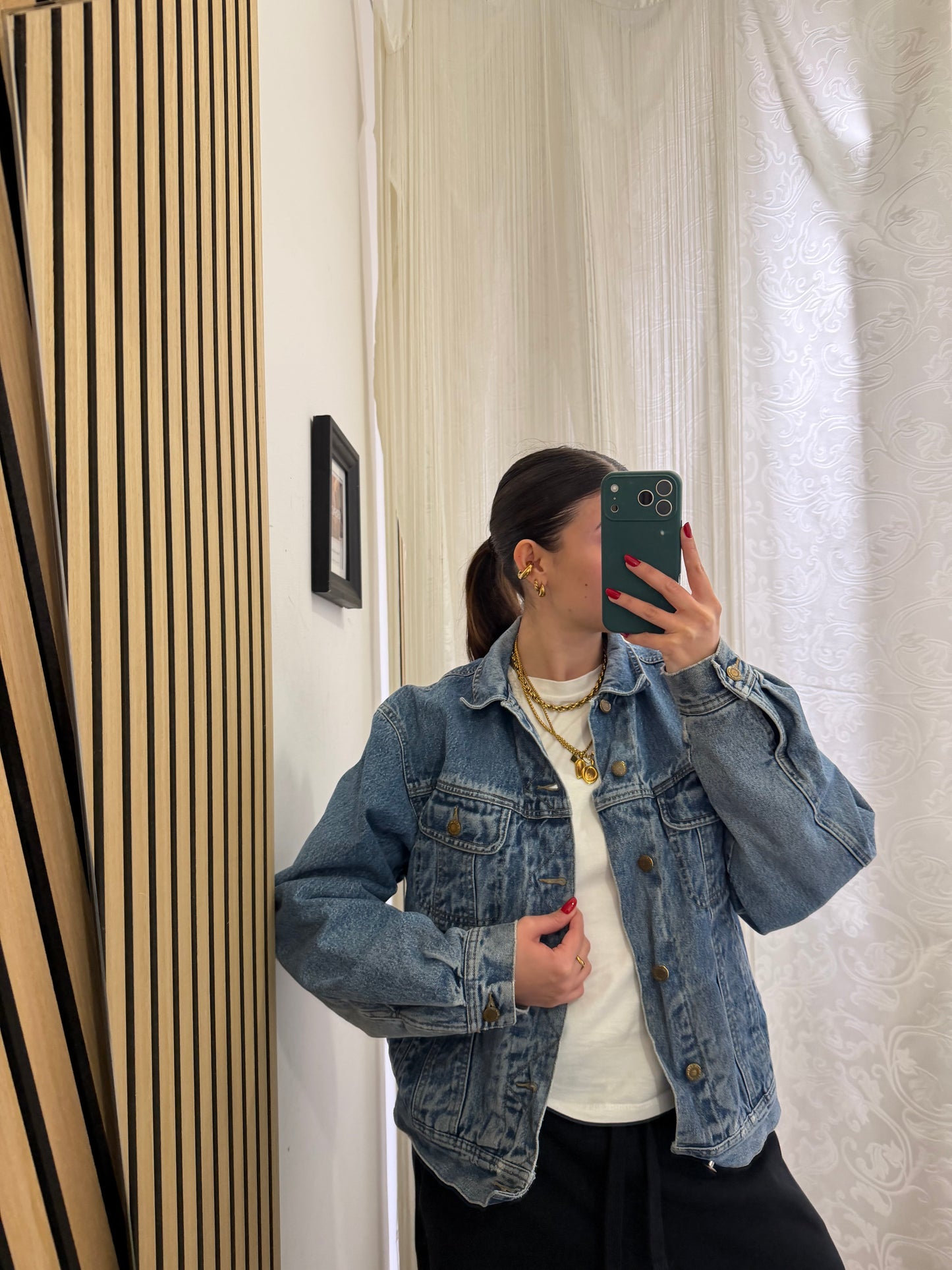 Wrangler Sport — Giacca di Jeans Imbottita in Sherpa | Unisex Vintage