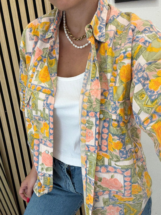 Camicia Vintage a fantasia