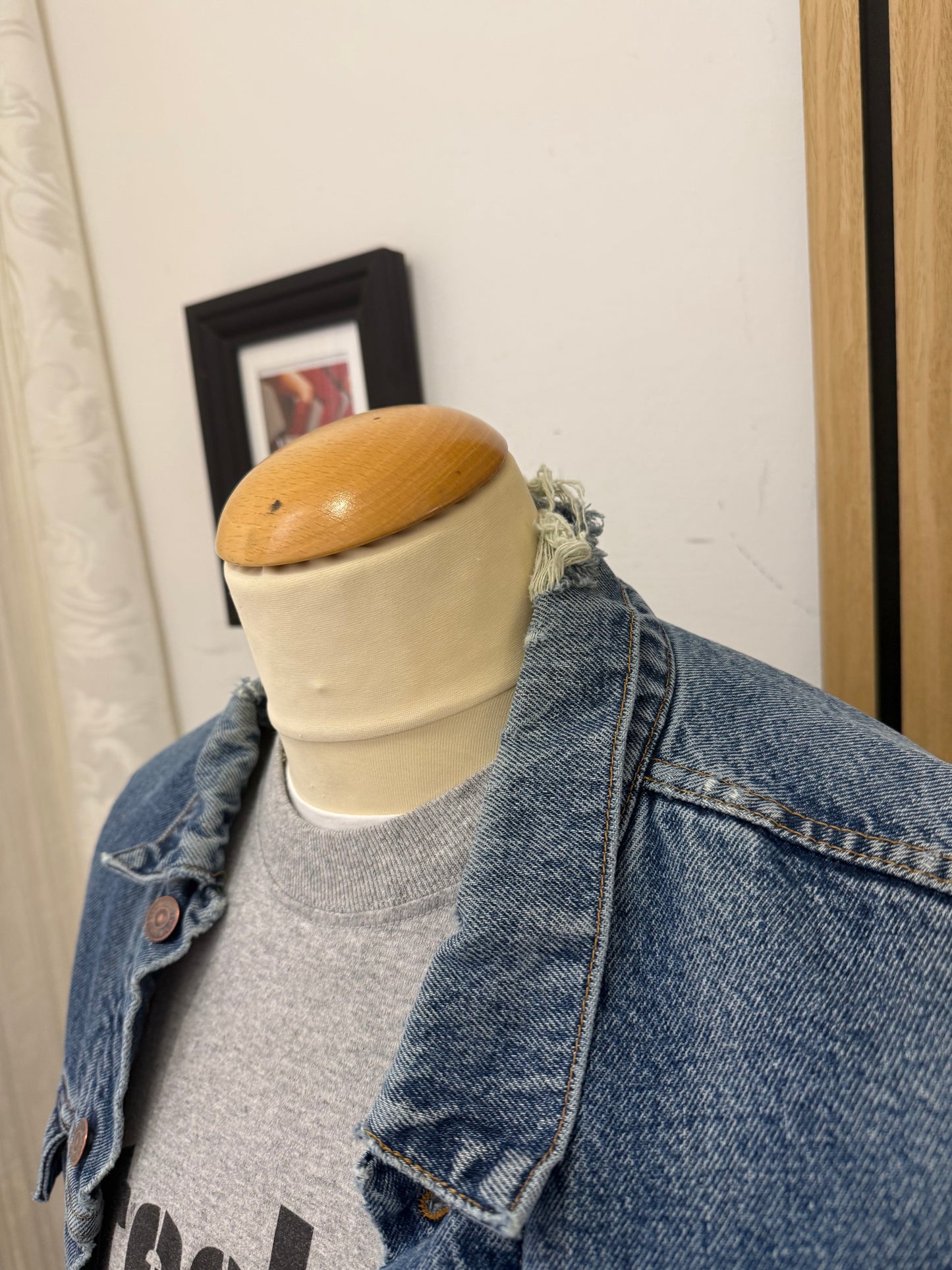 Giacca Levis in Denim imbottita unisex