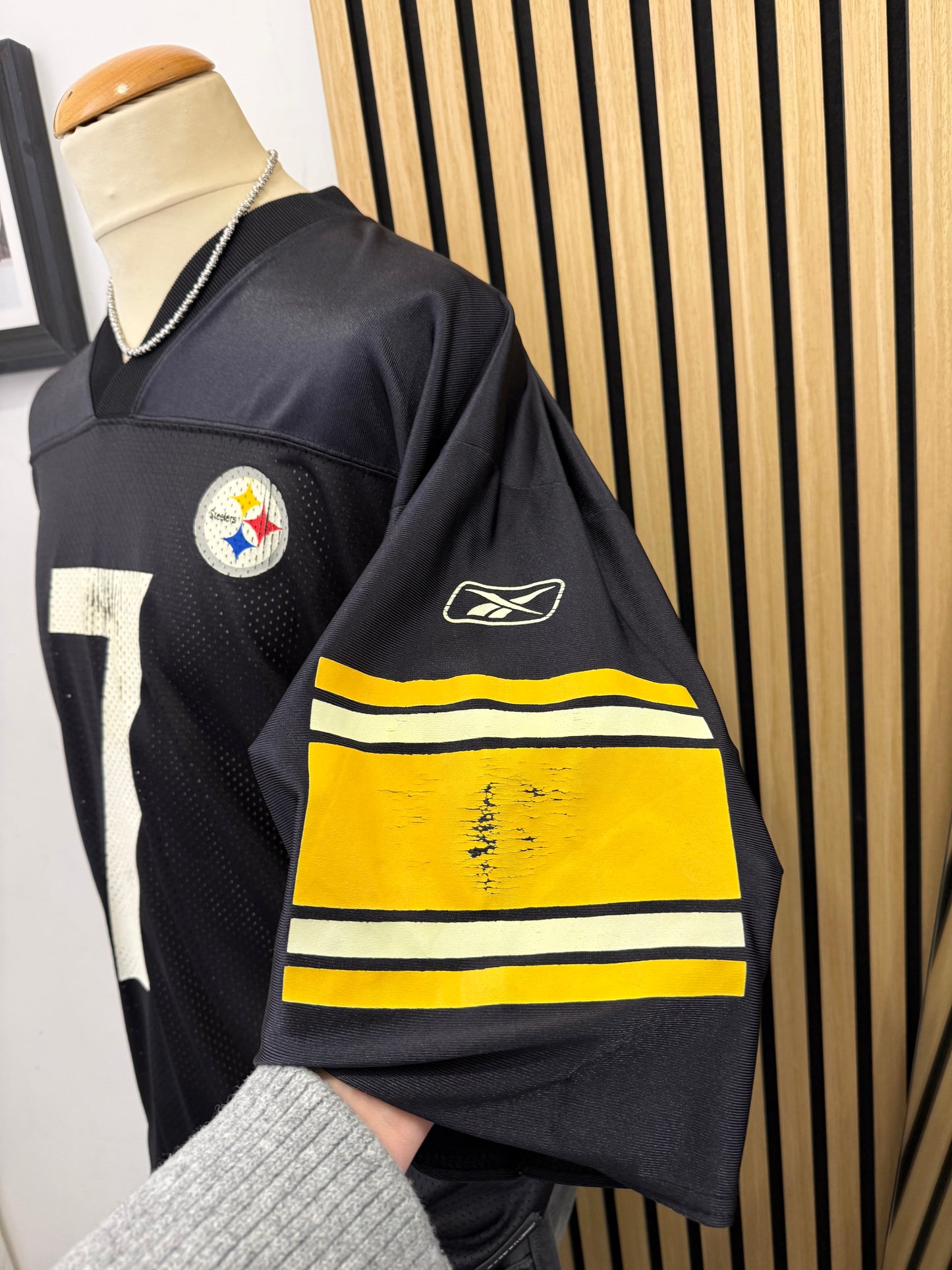 Maglia NFL Pittsburgh Steelers #7 Roethlisberger - Reebok Authentic