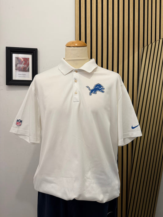 Polo ufficiale Nike NFL dei Detroit Lions