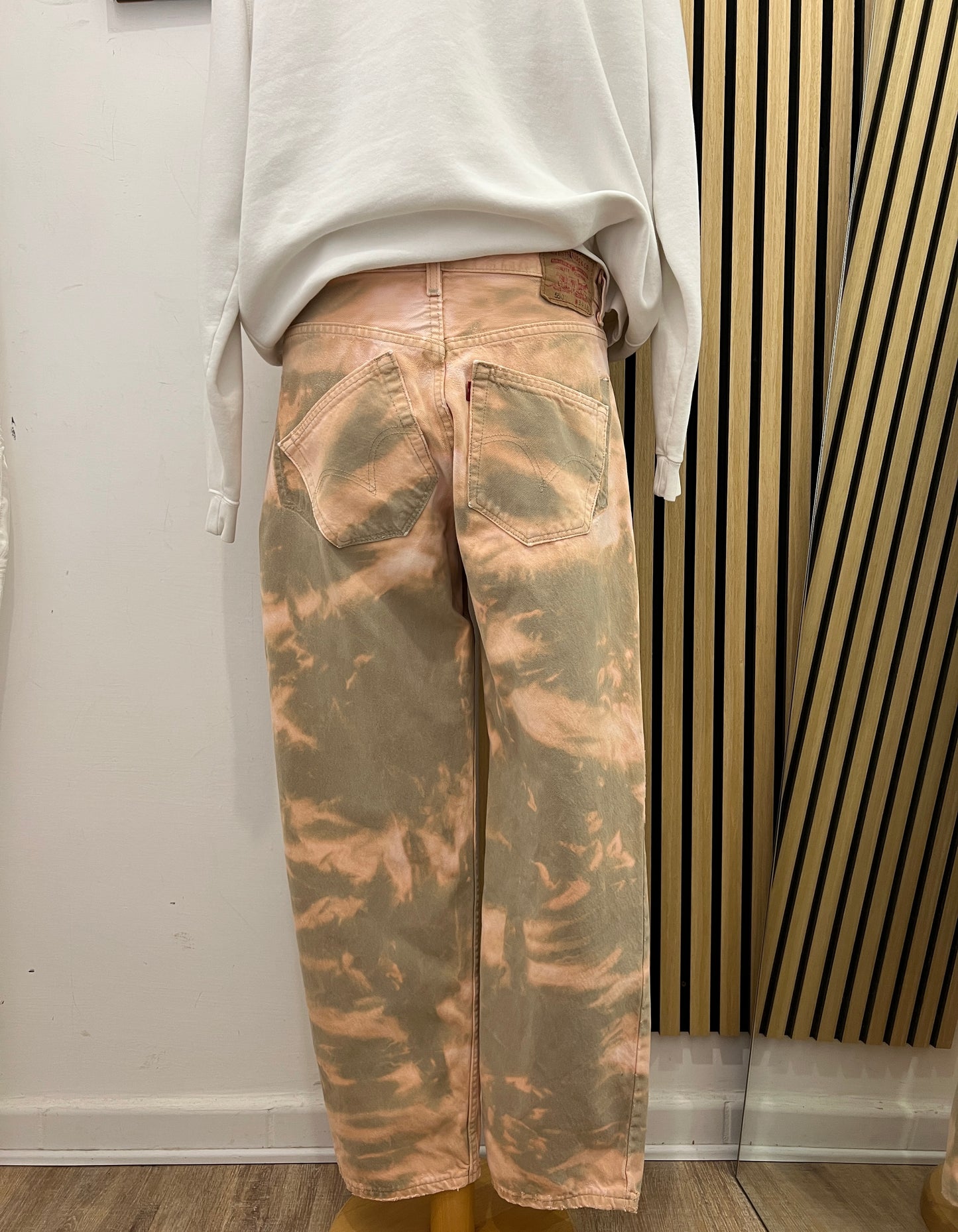 Jeans Levi’s 550 Custom "Peach Acid Wash" – W34 L30