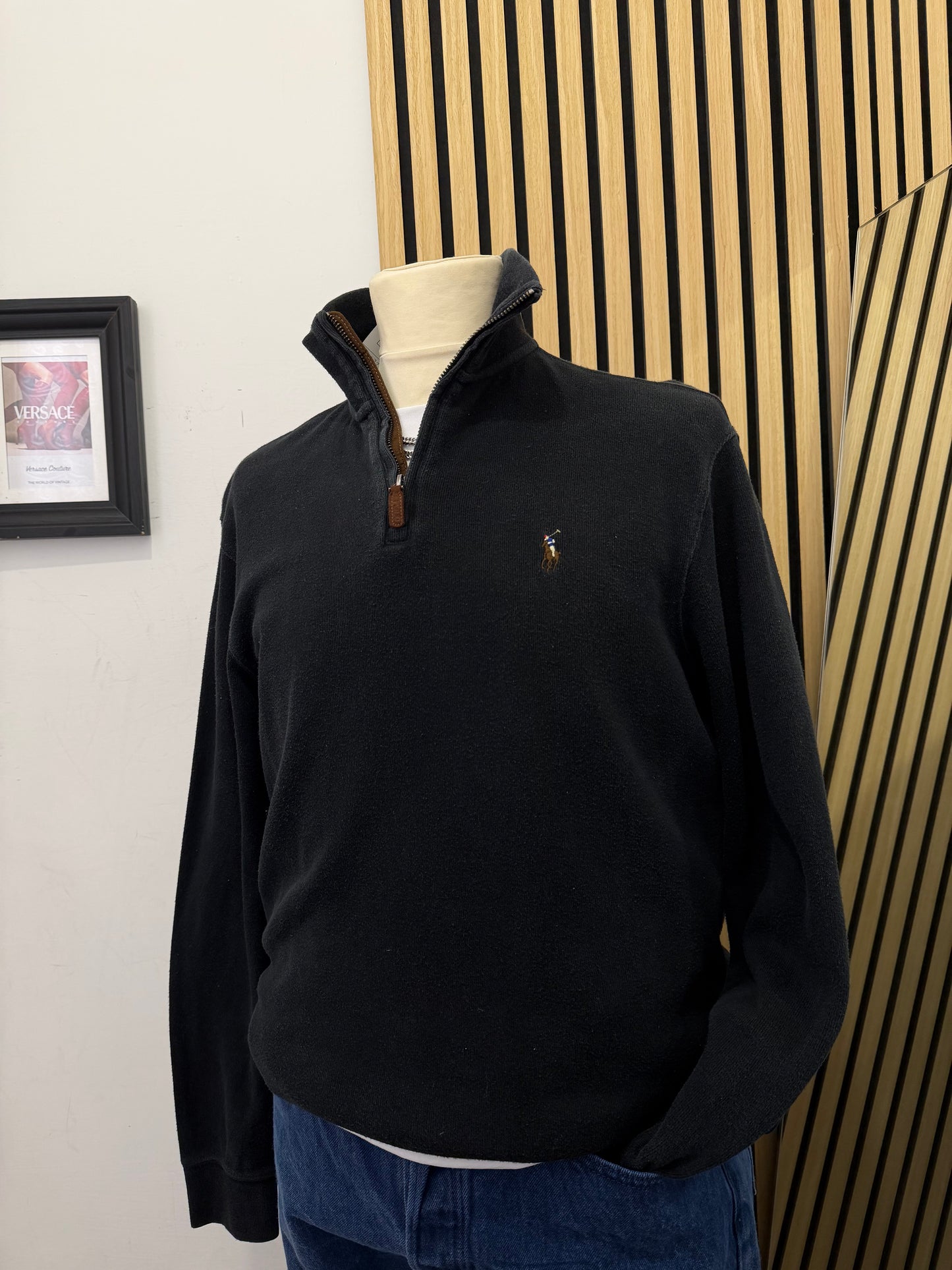 Maglioncino mezza zip Ralph Lauren unisex