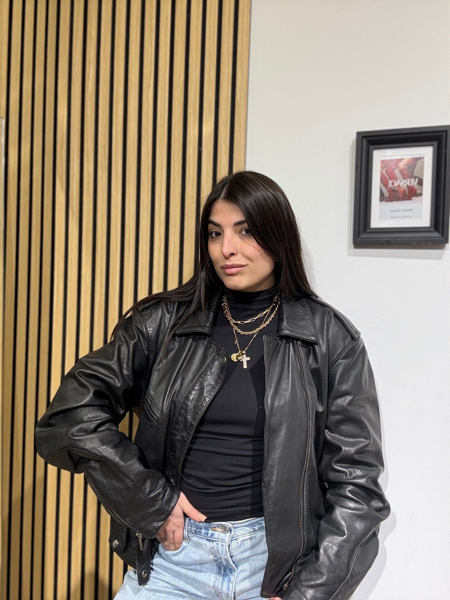 Giacca in Vera Pelle