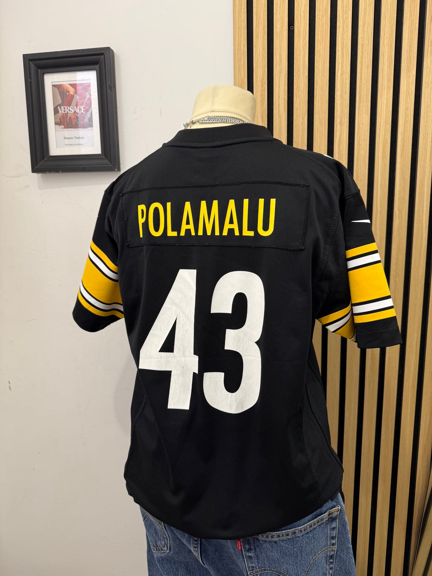 Maglia NFL Pittsburgh Steelers - Polamalu #43