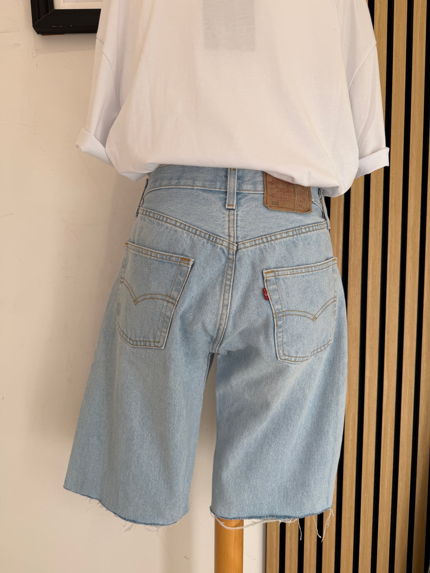 Bermuda Capri in Denim Levi's® 512™ Slim Fit Vintage 42IT