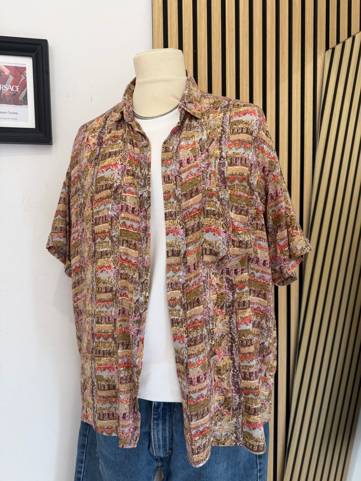Camicia Vintage a fantasia L