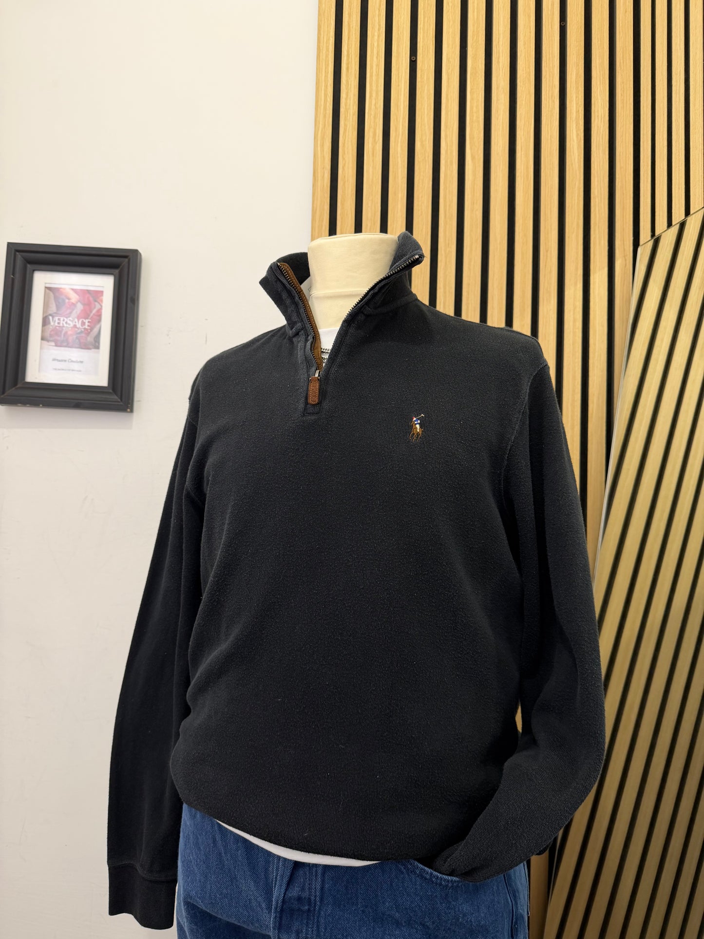 Maglioncino mezza zip Ralph Lauren unisex