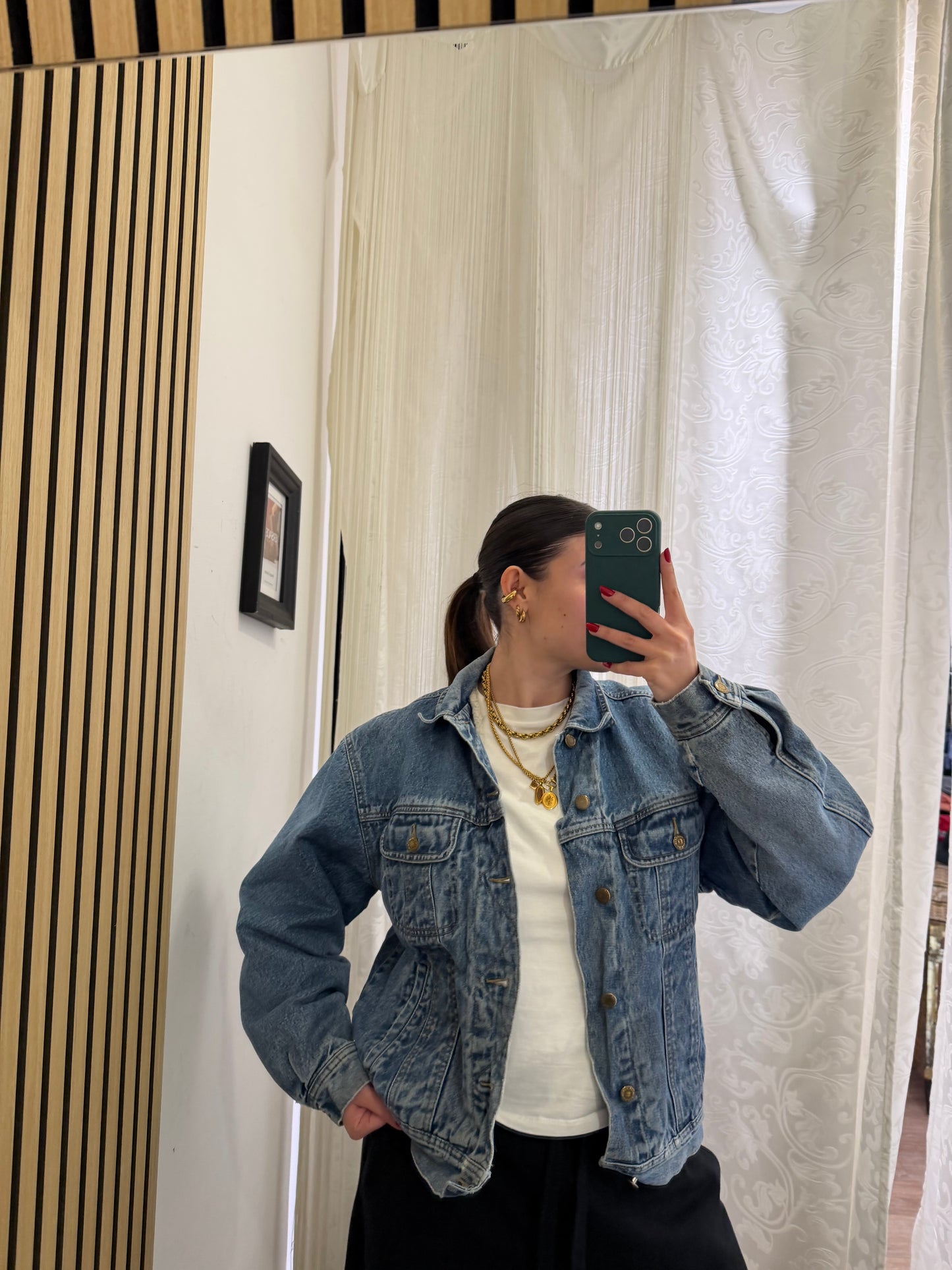 Wrangler Sport — Giacca di Jeans Imbottita in Sherpa | Unisex Vintage