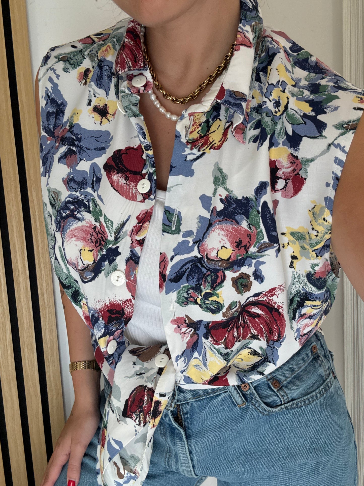 Camicia Vintage a fantasia