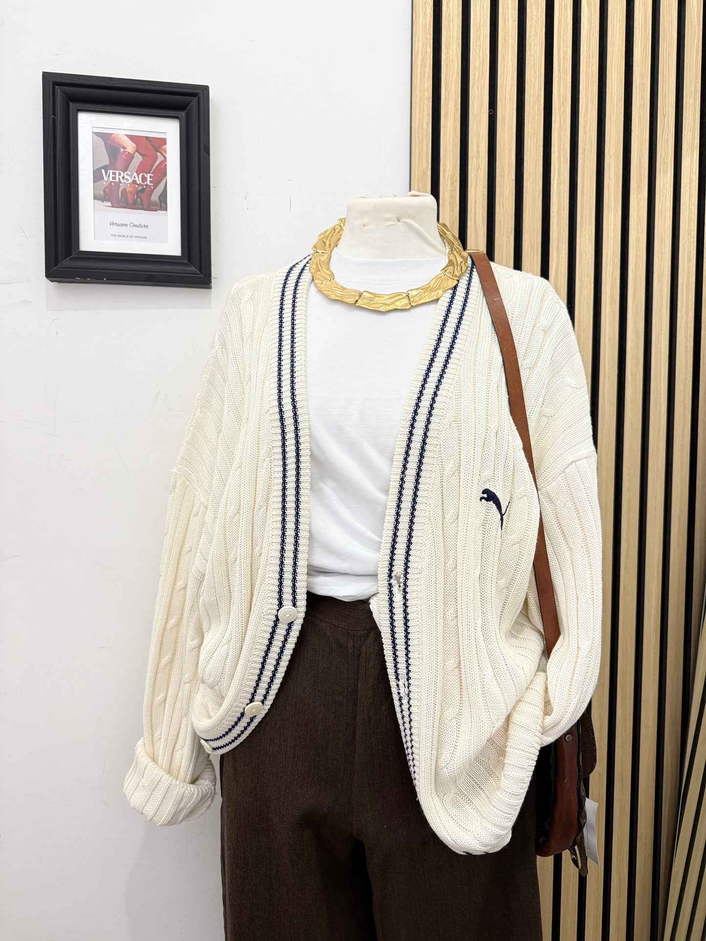 Cardigan Puma vintage unisex