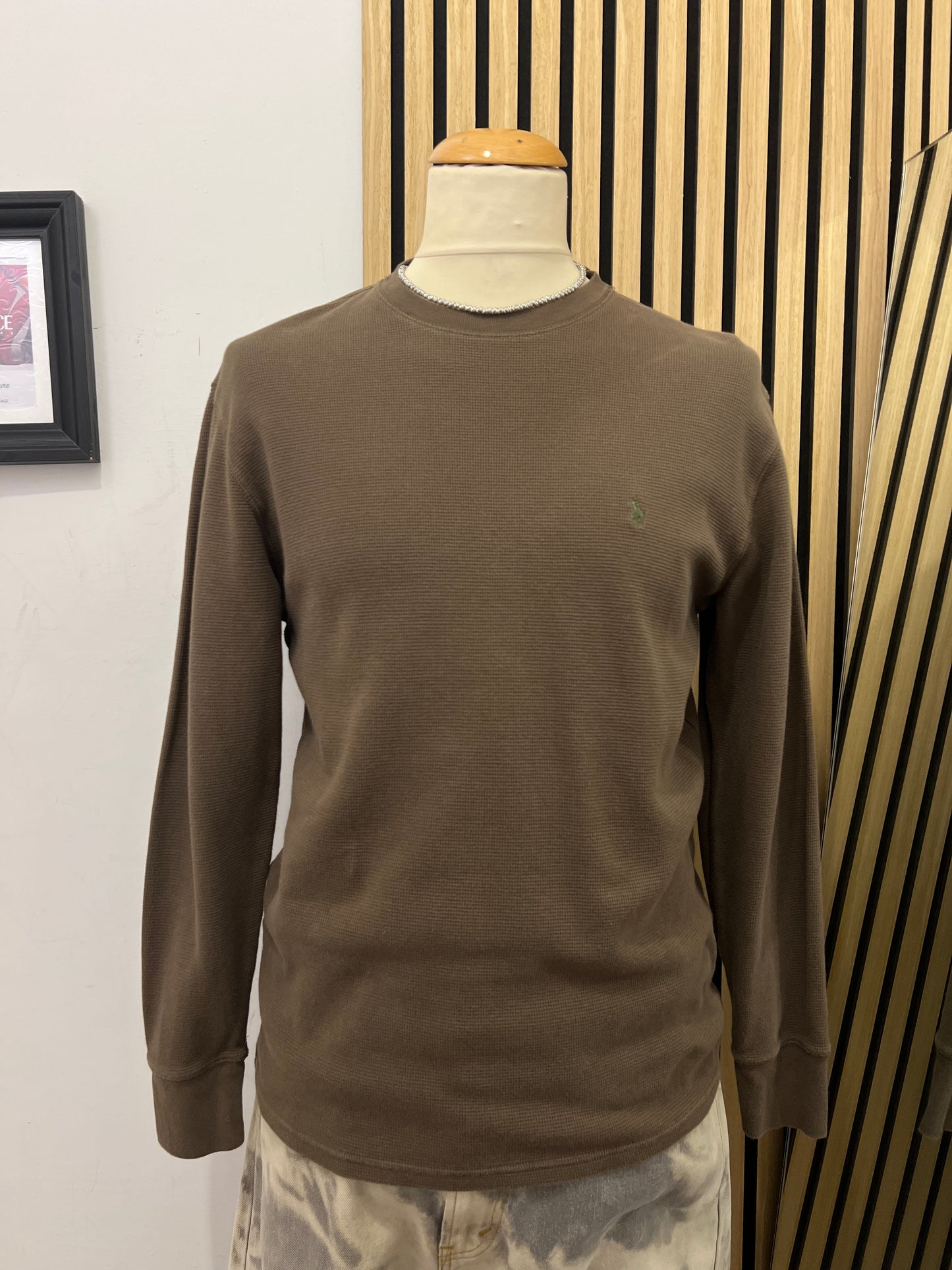 Maglia Waffle Knit Polo Ralph Lauren – Taglia M