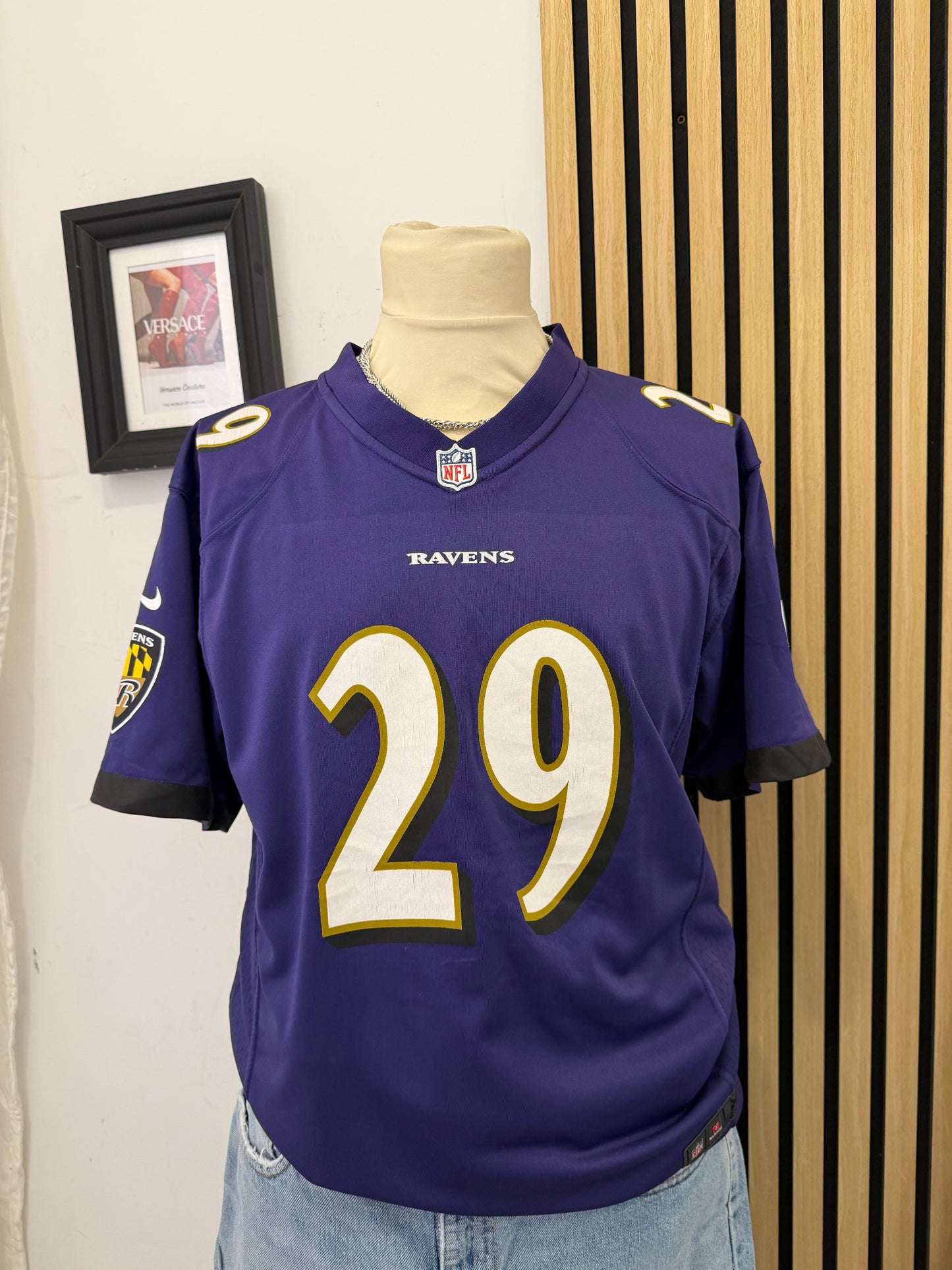 Jersey NFL Baltimore Ravens #29 Forsett Nike On Field XL da ragazzo