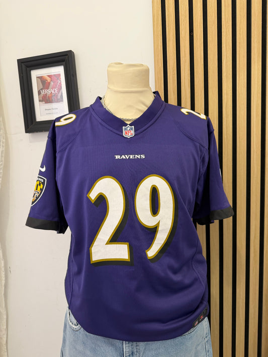 Jersey NFL Baltimore Ravens #29 Forsett Nike On Field XL da ragazzo