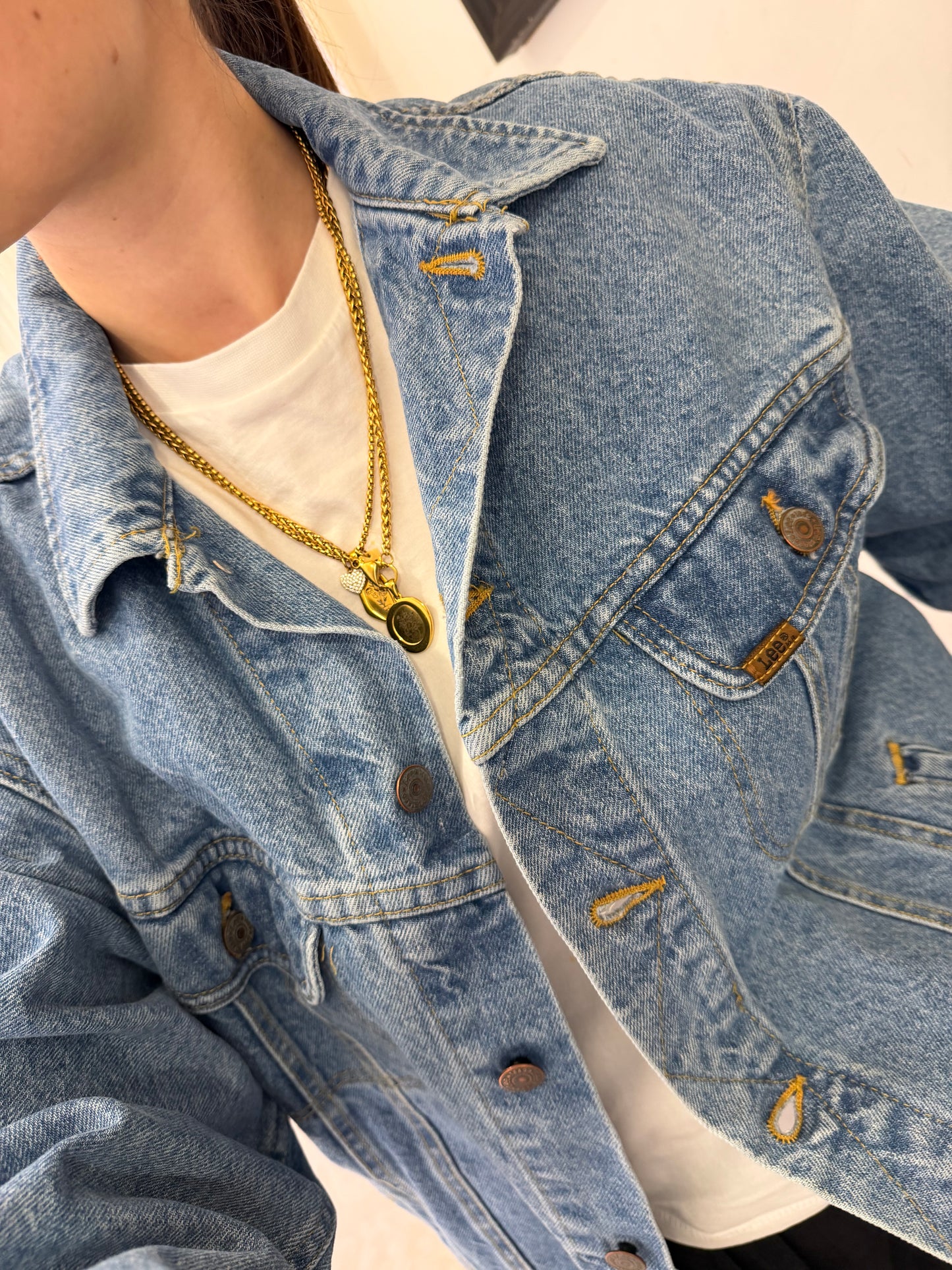 Lee Authentic Jacket – Vintage Denim Unisex