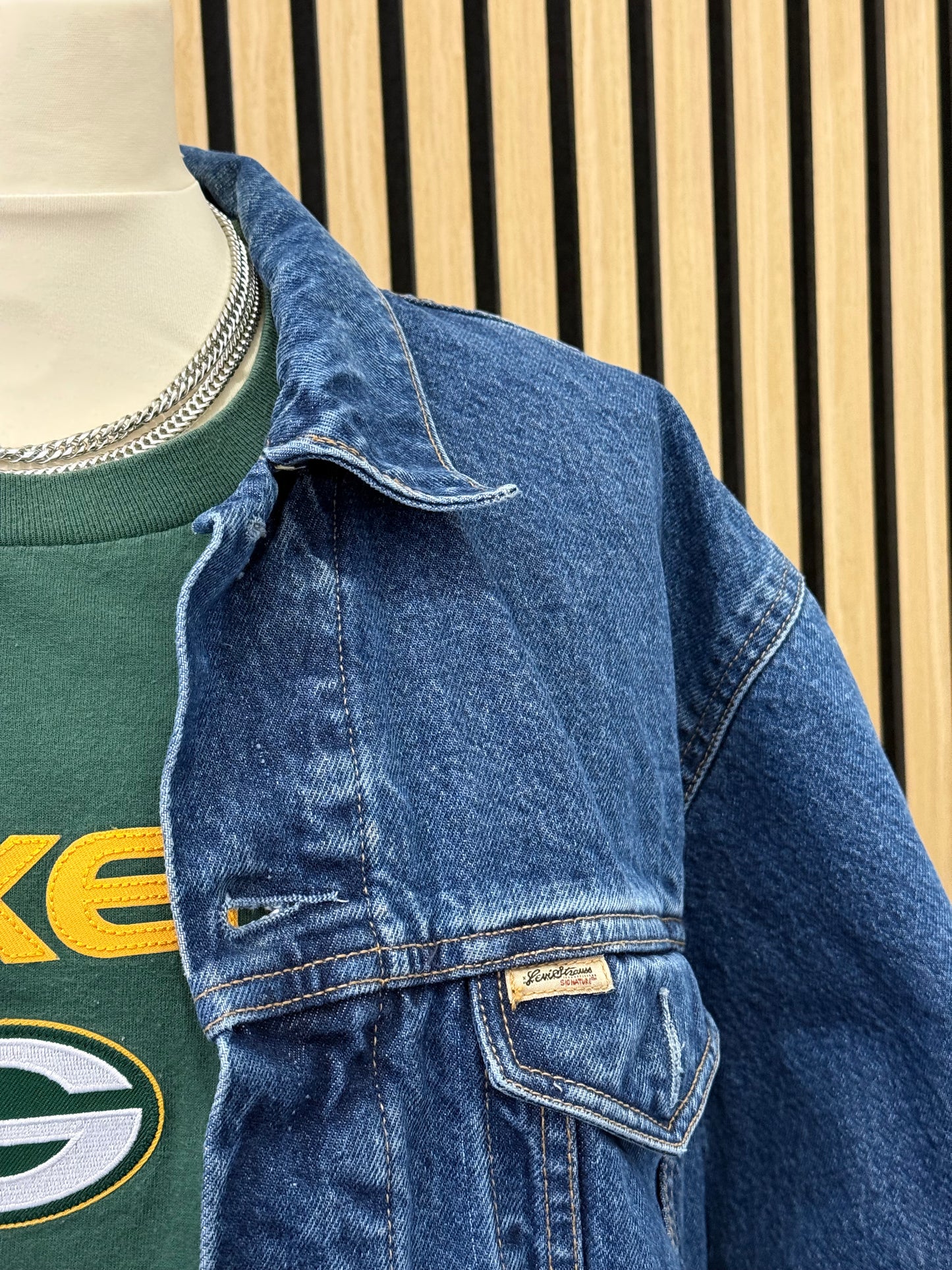 Giacca di Jeans Levi Strauss imbottito