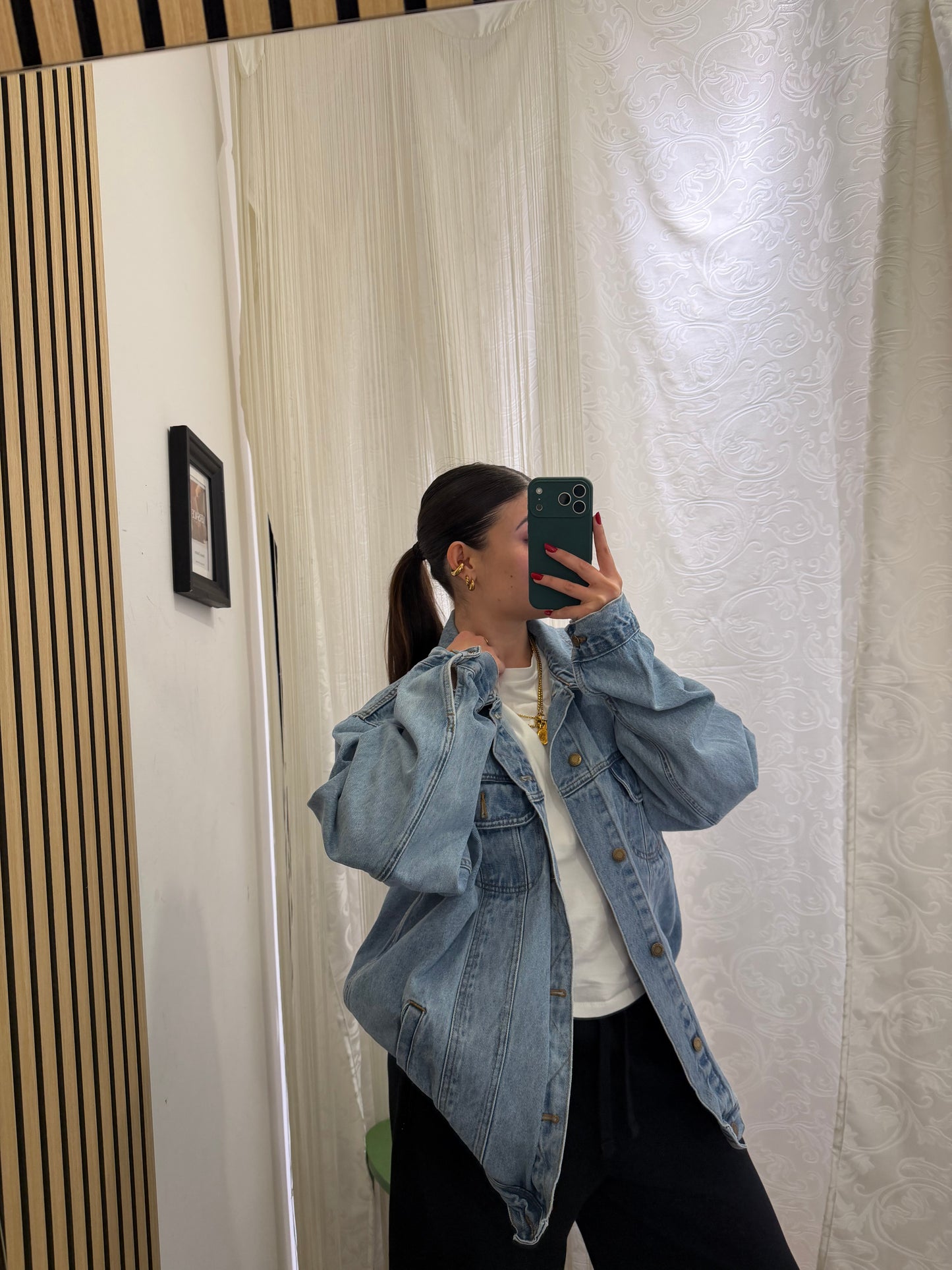 Wrangler Rugged Wear Denim Jacket – Light Wash Unisex Oversize