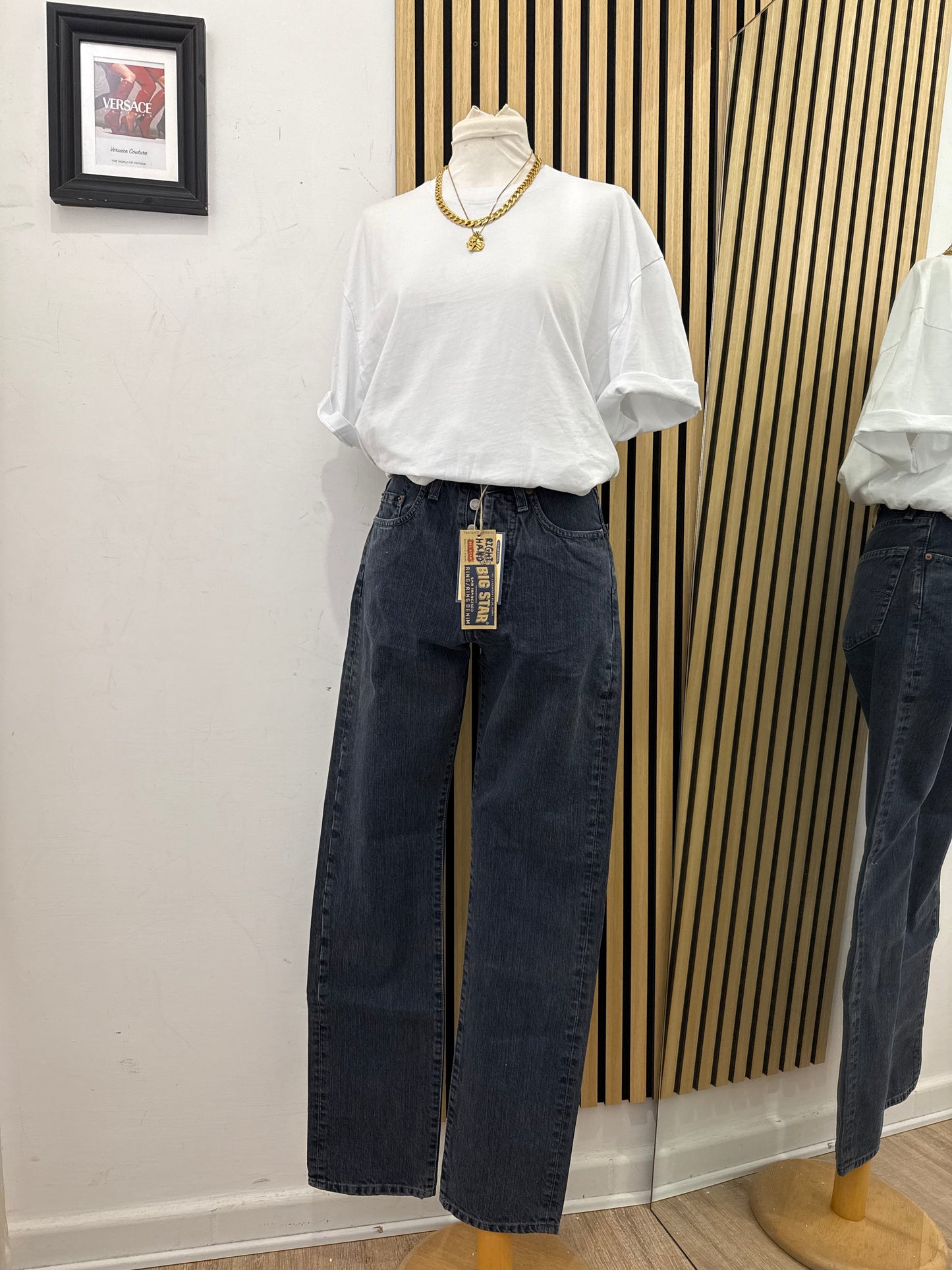 Jeans Big Star Vintage Denim - Nuovo con Cartellino Originale 38IT