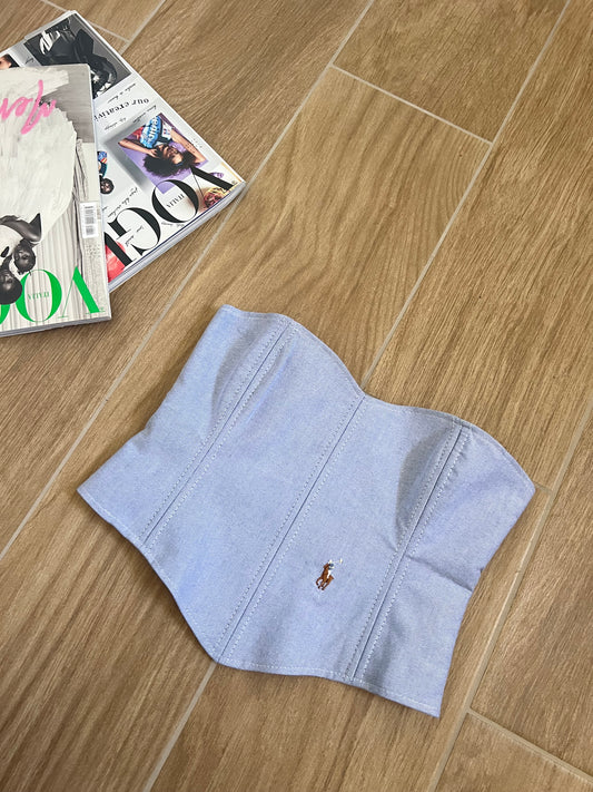 Corsetto Ralph lauren azzurro