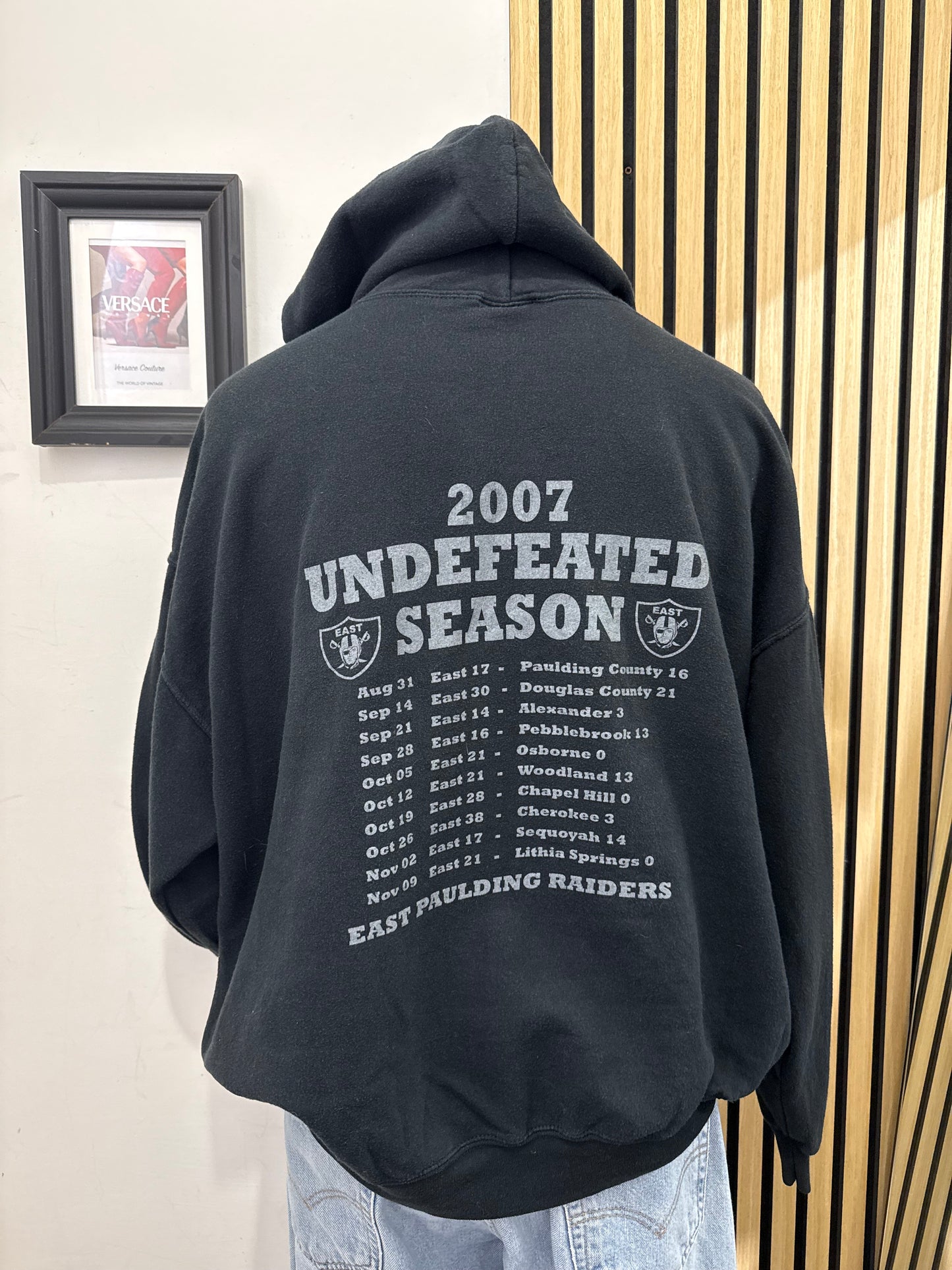 Felpa Vintage East Paulding Raiders – Undefeated Season 2007