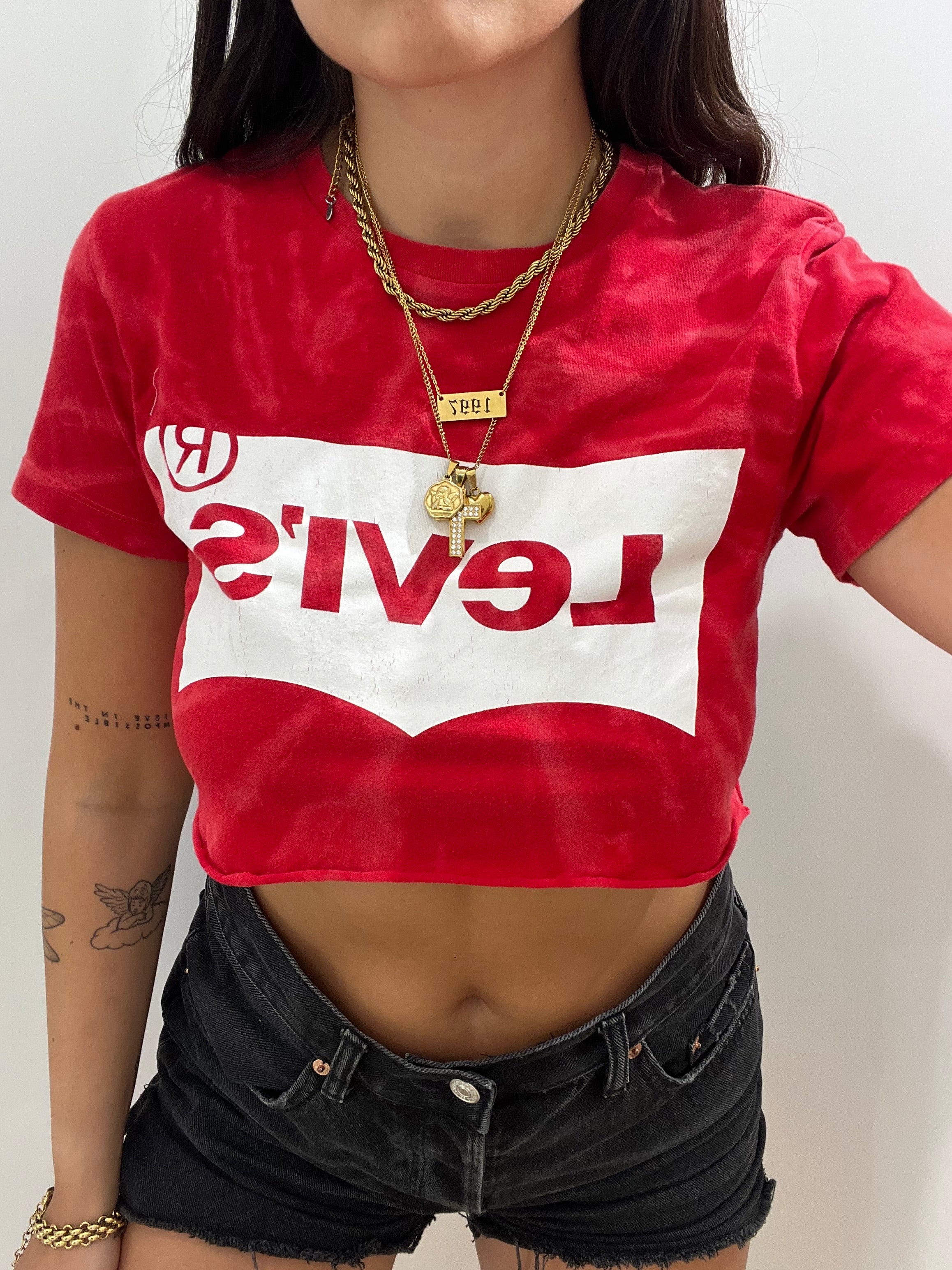 T-shirt Levis Crop