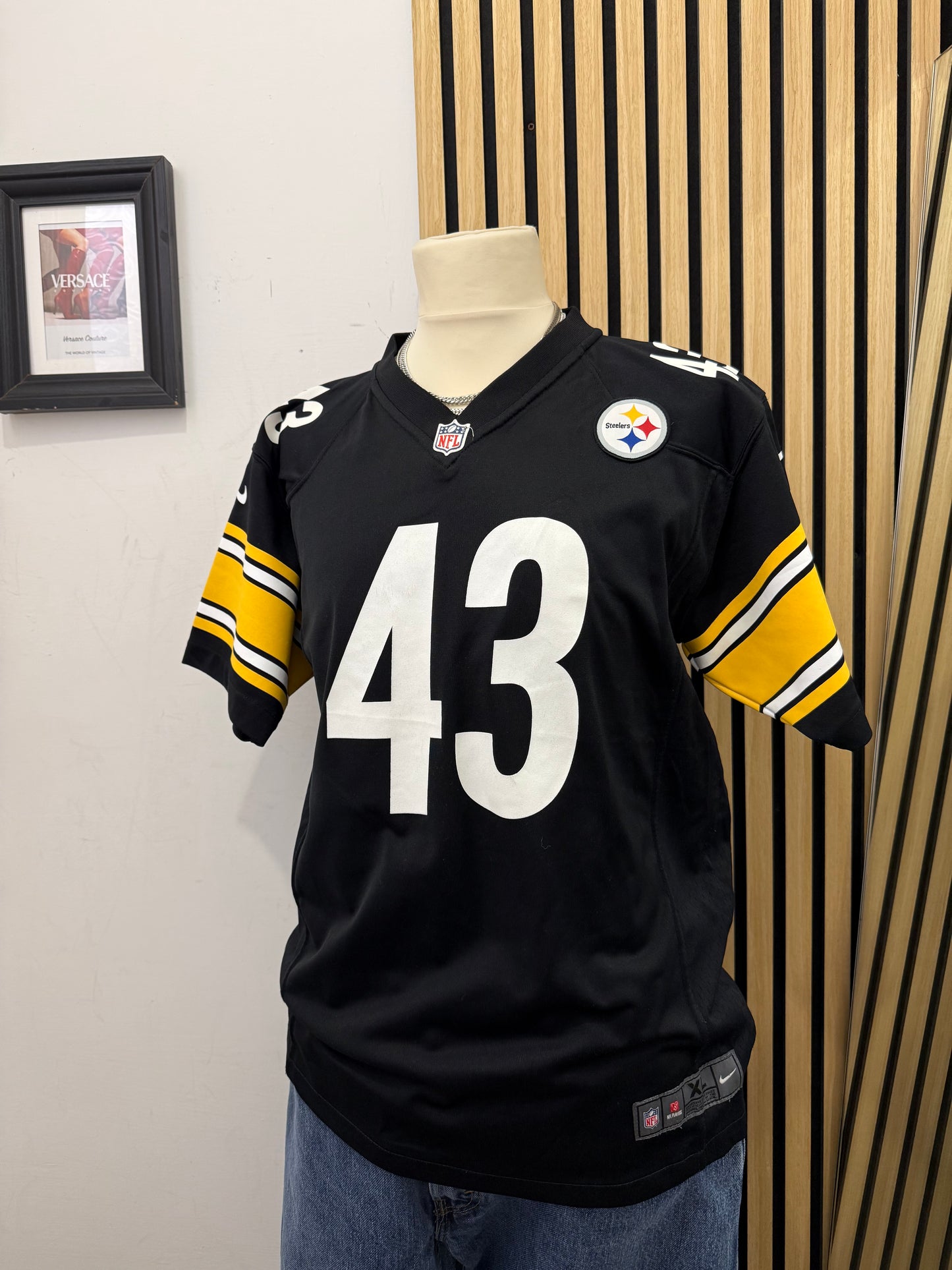 Maglia NFL Pittsburgh Steelers - Polamalu #43