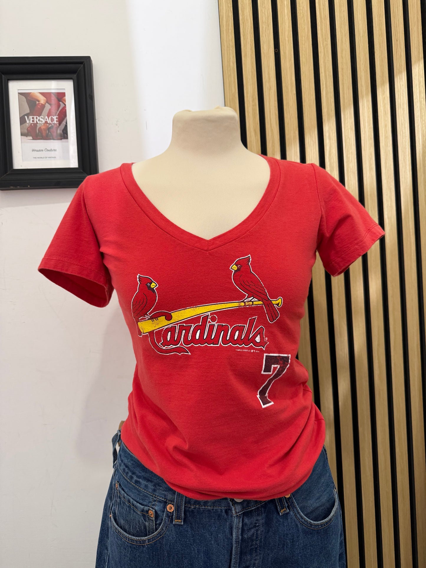 T-Shirt MLB St. Louis Cardinals Holliday #7 Vintage