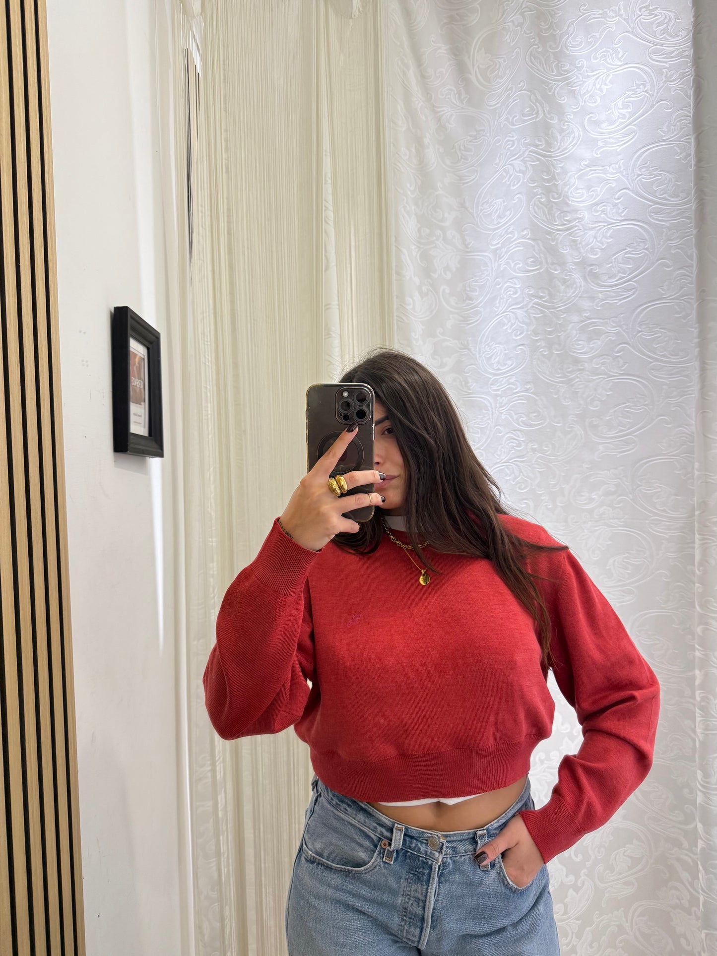 Maglioncino Crop vintage