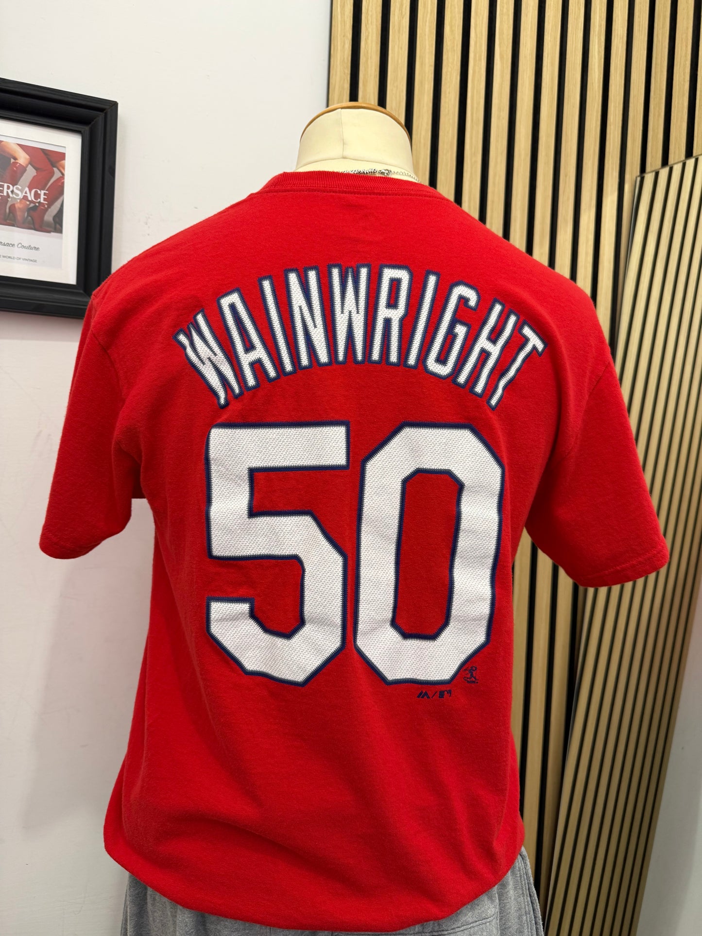 T-Shirt MLB St. Louis Cardinals - Adam Wainwright #50 | Majestic