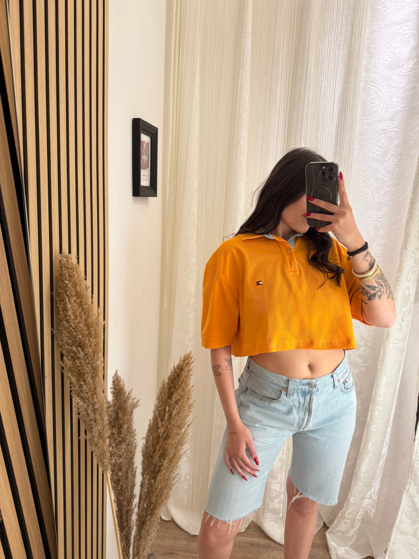 Polo Crop Tommy hilfiger