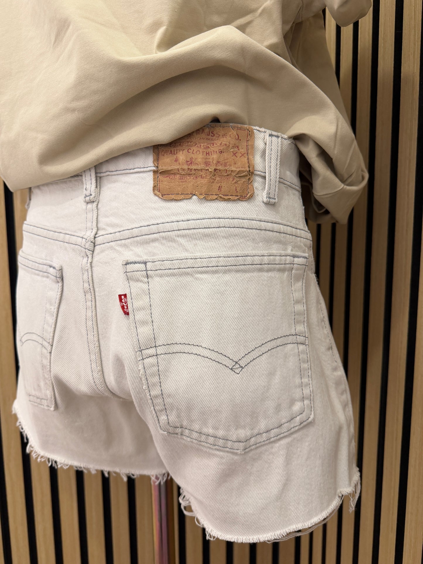 Shorts in Denim Levi's Custom tg.38/40 ita