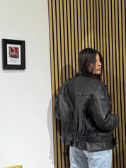 Giacca in Vera Pelle unisex over