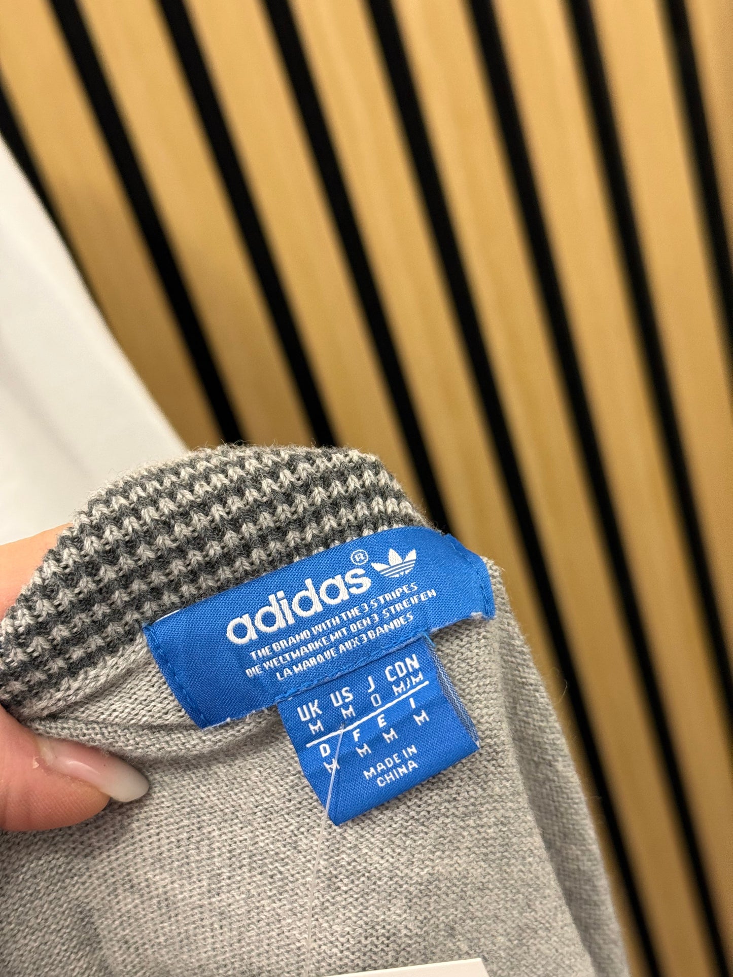 Cardigan vintage Adidas Originals unisex