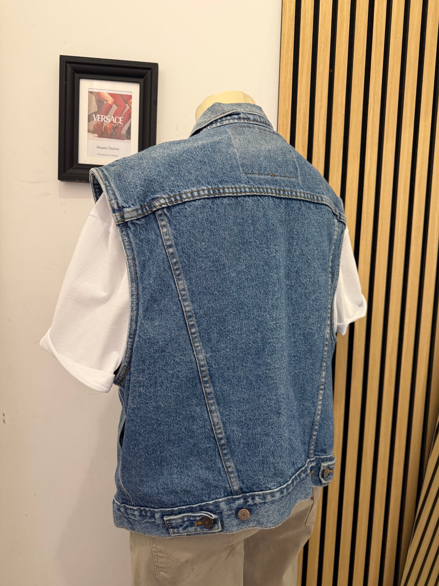 Gilet Levi's Denim – Vintage USA / Unisex