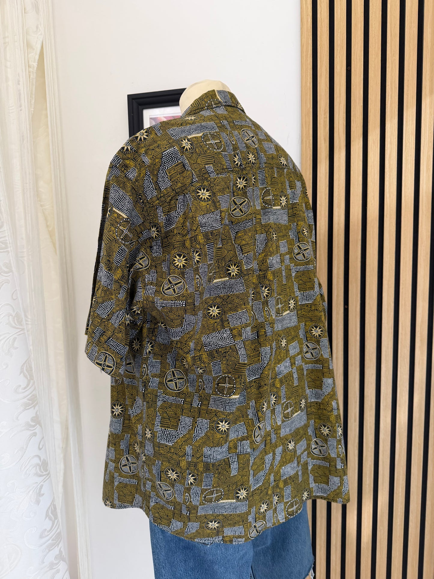 Camicia Vintage a fantasia XL