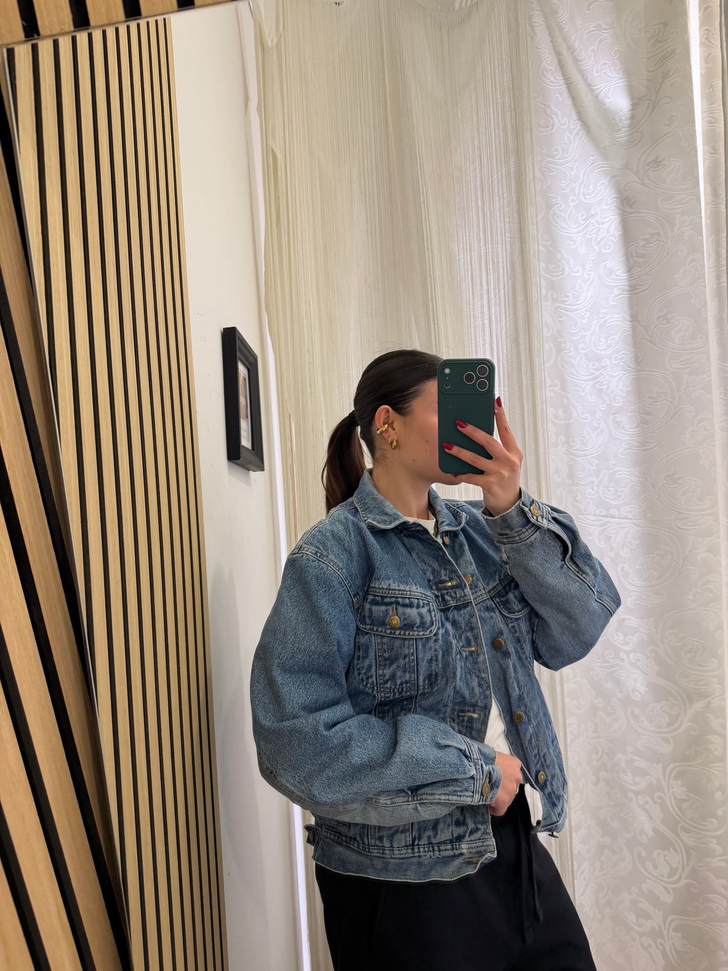 Wrangler Sport — Giacca di Jeans Imbottita in Sherpa | Unisex Vintage