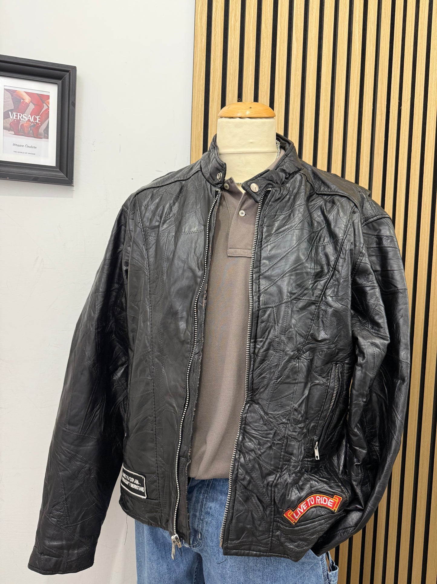 Giacca in vera pelle Buffalo Leather